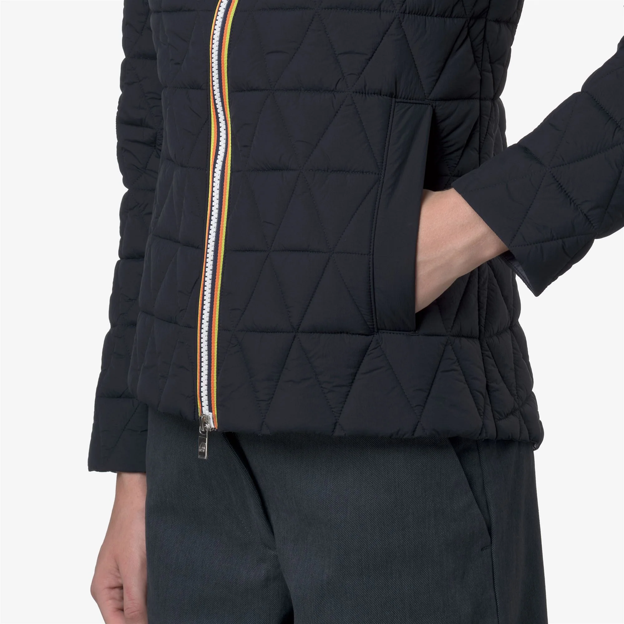 LIL DIAMOND QUILTED WARM - Jackets - Short - Woman - BLUE DEPTH - Image 2