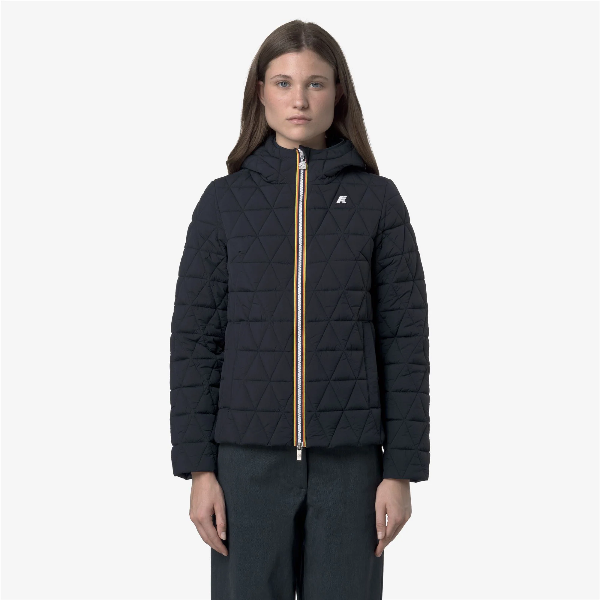 LIL DIAMOND QUILTED WARM - Jackets - Short - Woman - BLUE DEPTH - Image 3