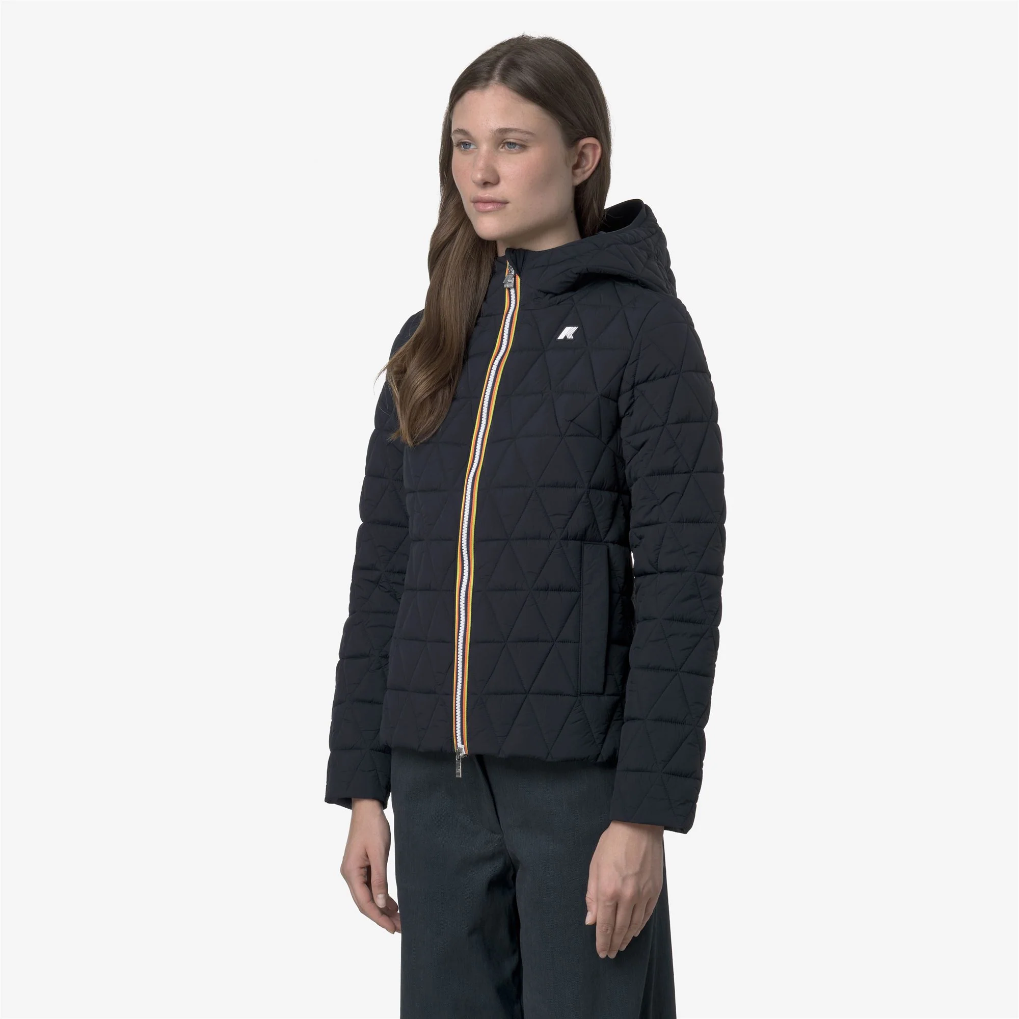 LIL DIAMOND QUILTED WARM - Jackets - Short - Woman - BLUE DEPTH - Image 4