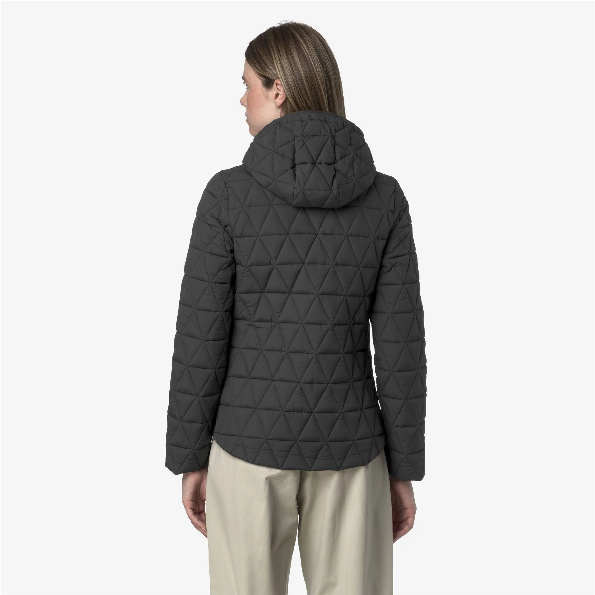 LIL DIAMOND QUILTED WARM - Jackets - Short - Woman - GREY SHADOW DK - Image 5