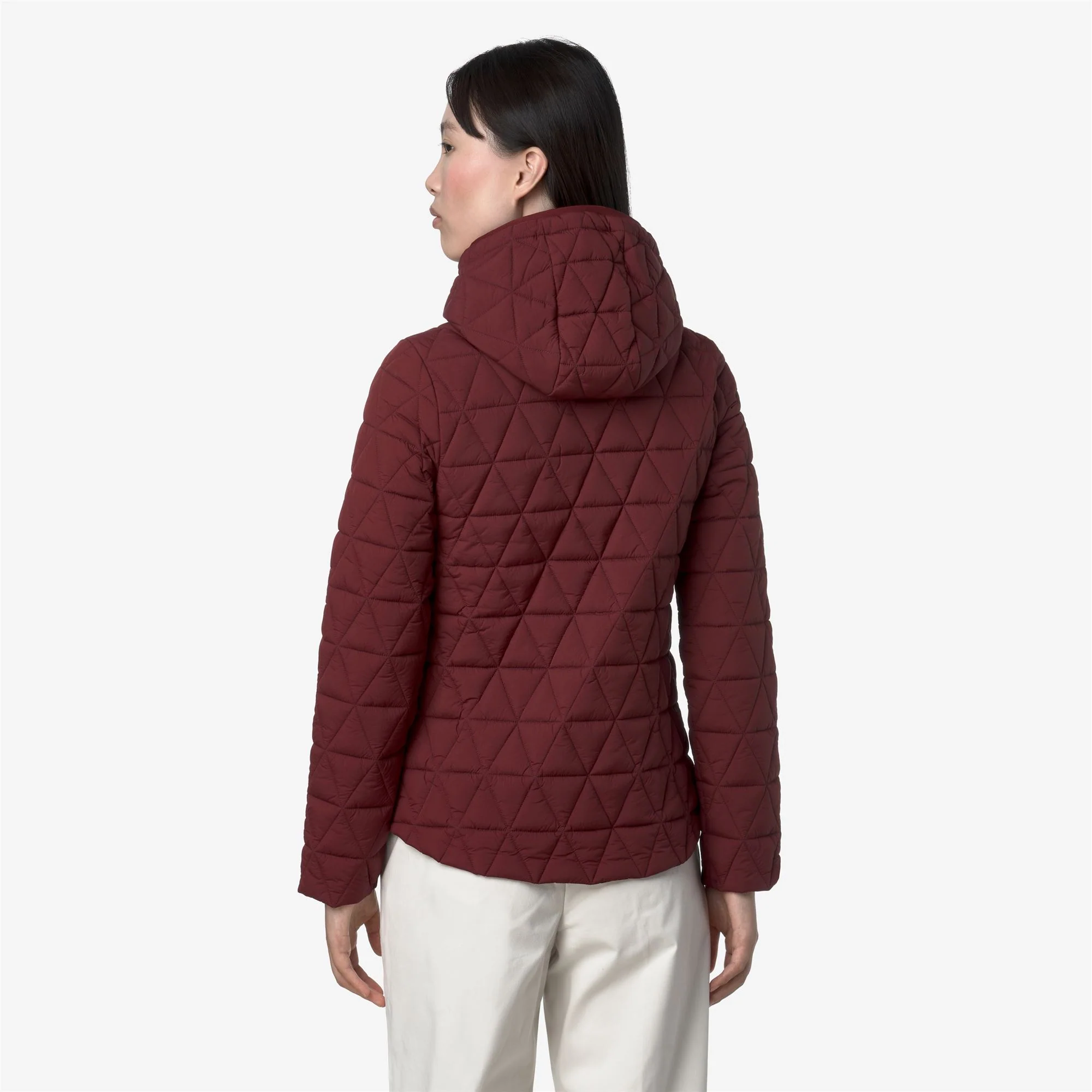 LIL DIAMOND QUILTED WARM - Jackets - Short - Woman - RED SYRAH - Image 5