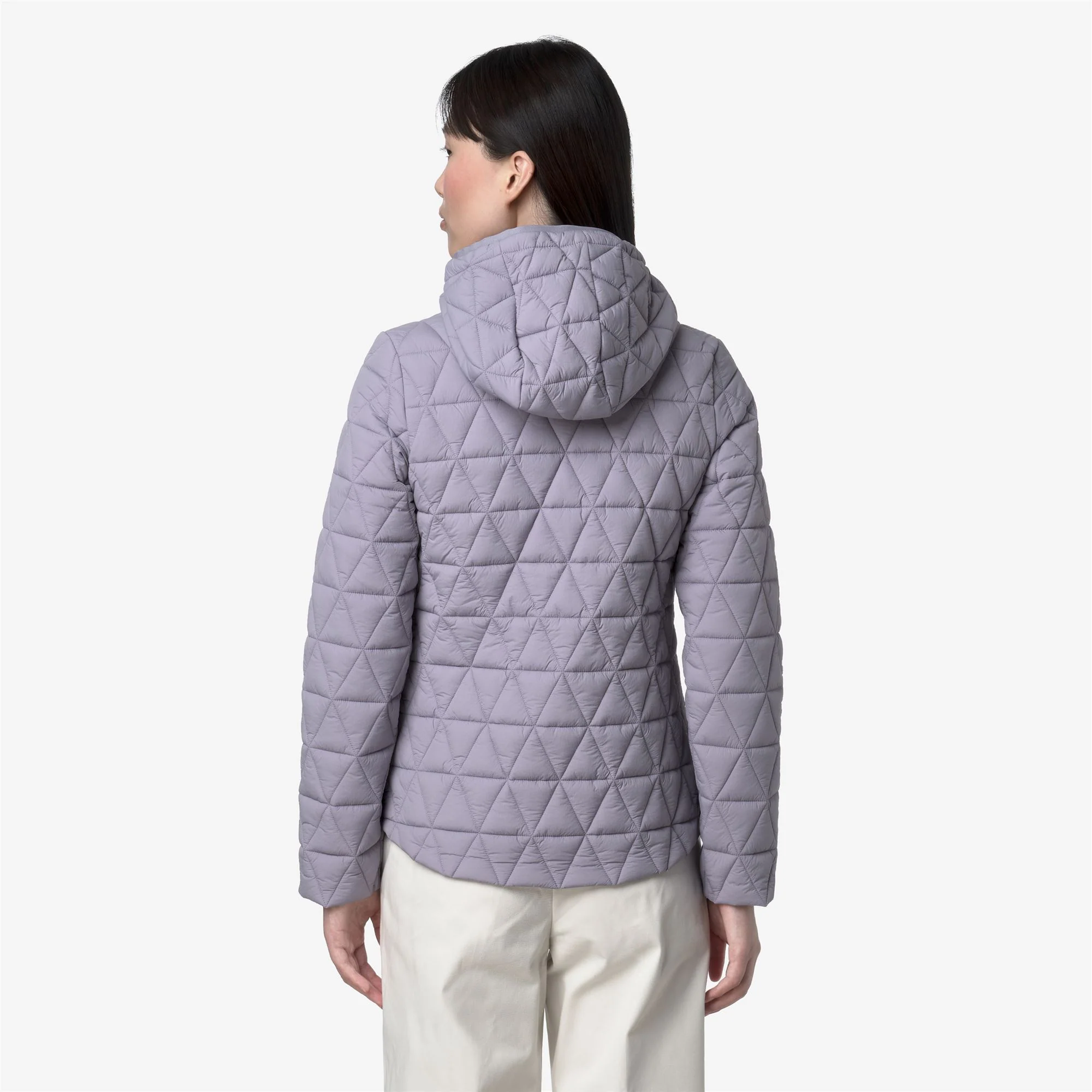 LIL DIAMOND QUILTED WARM - Jackets - Short - Woman - VIOLET LAVENDER - Image 5