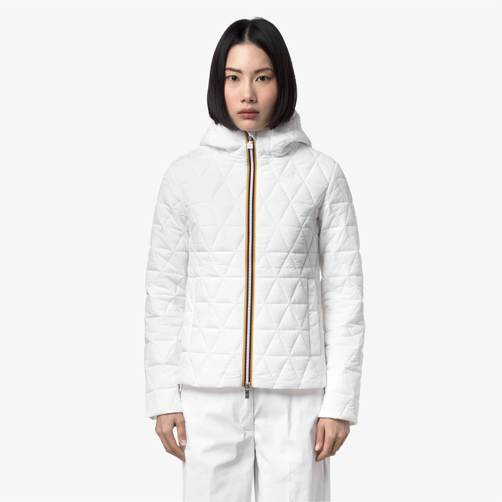 LIL DIAMOND QUILTED WARM - Jackets - Short - Woman - WHITE - Image 3