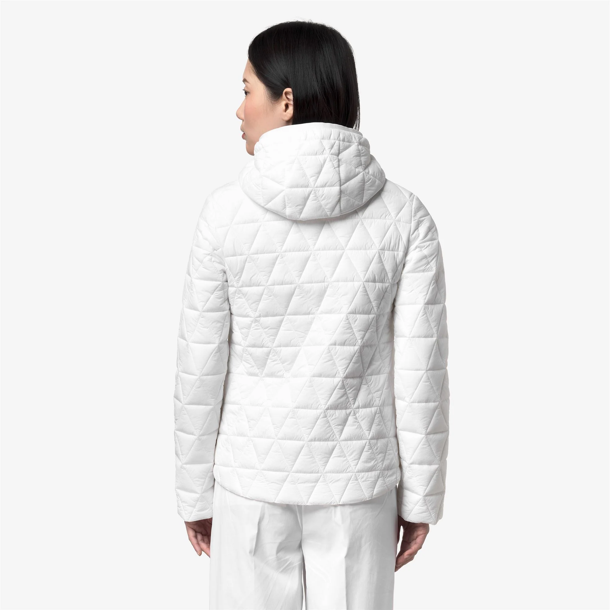 LIL DIAMOND QUILTED WARM - Jackets - Short - Woman - WHITE - Image 5