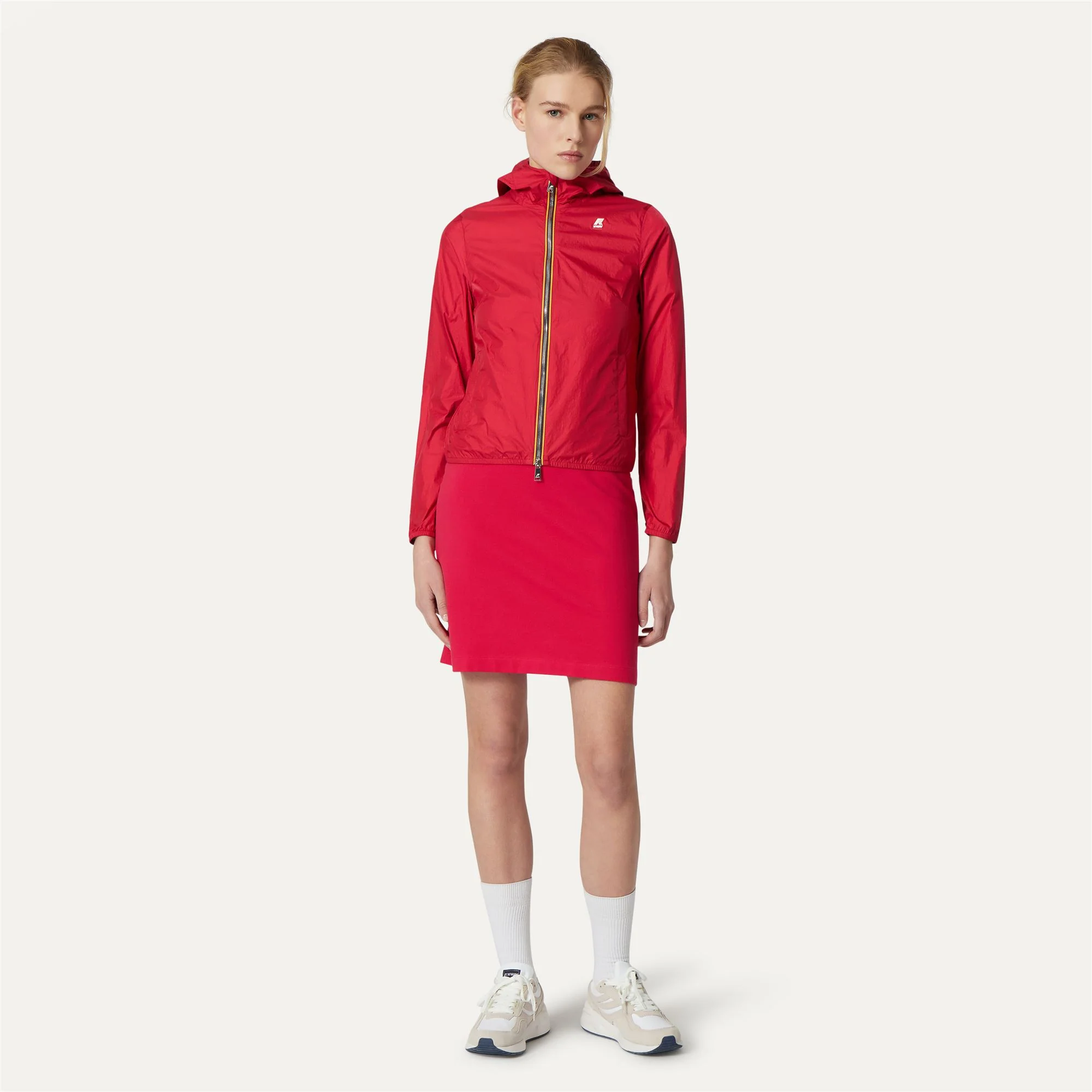 LIL IRIDESCENT METAL NY - Jackets - Short - Woman - RED BERRY - Image 3