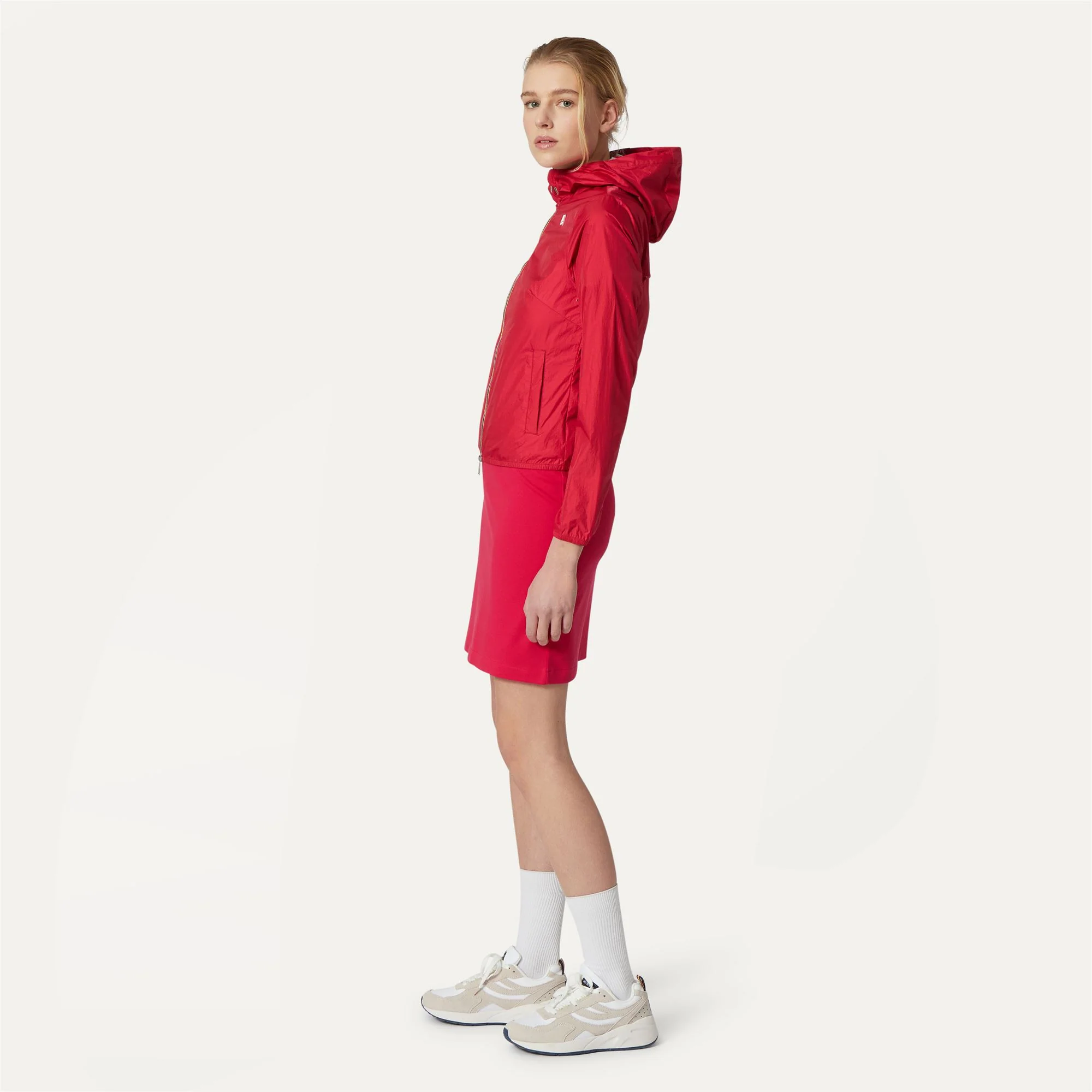 LIL IRIDESCENT METAL NY - Jackets - Short - Woman - RED BERRY - Image 4