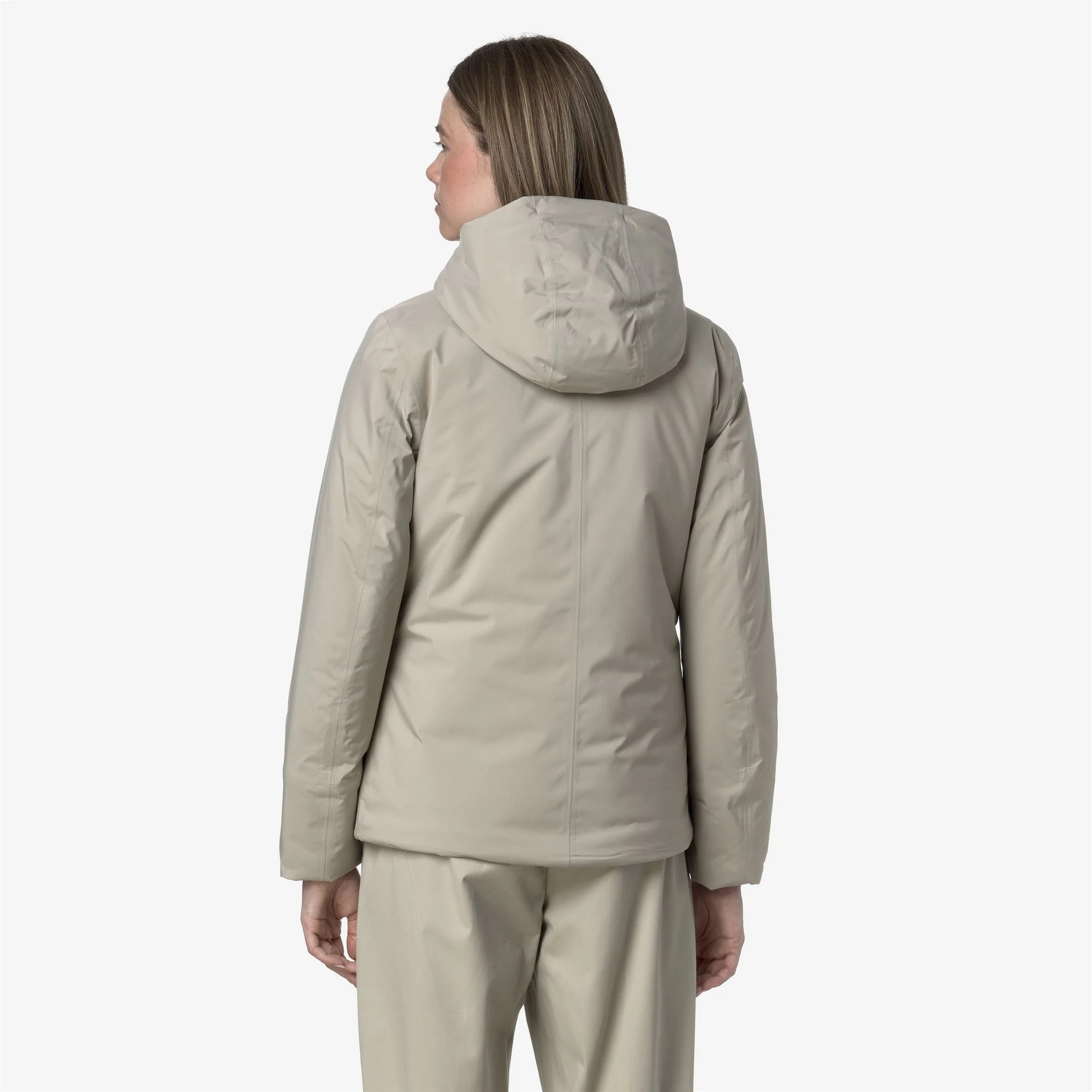 LIL SOFT TOUCH MARMOTTA - Jackets - Short - Woman - BEIGE CASHMERE-GREY GOAT - Image 5