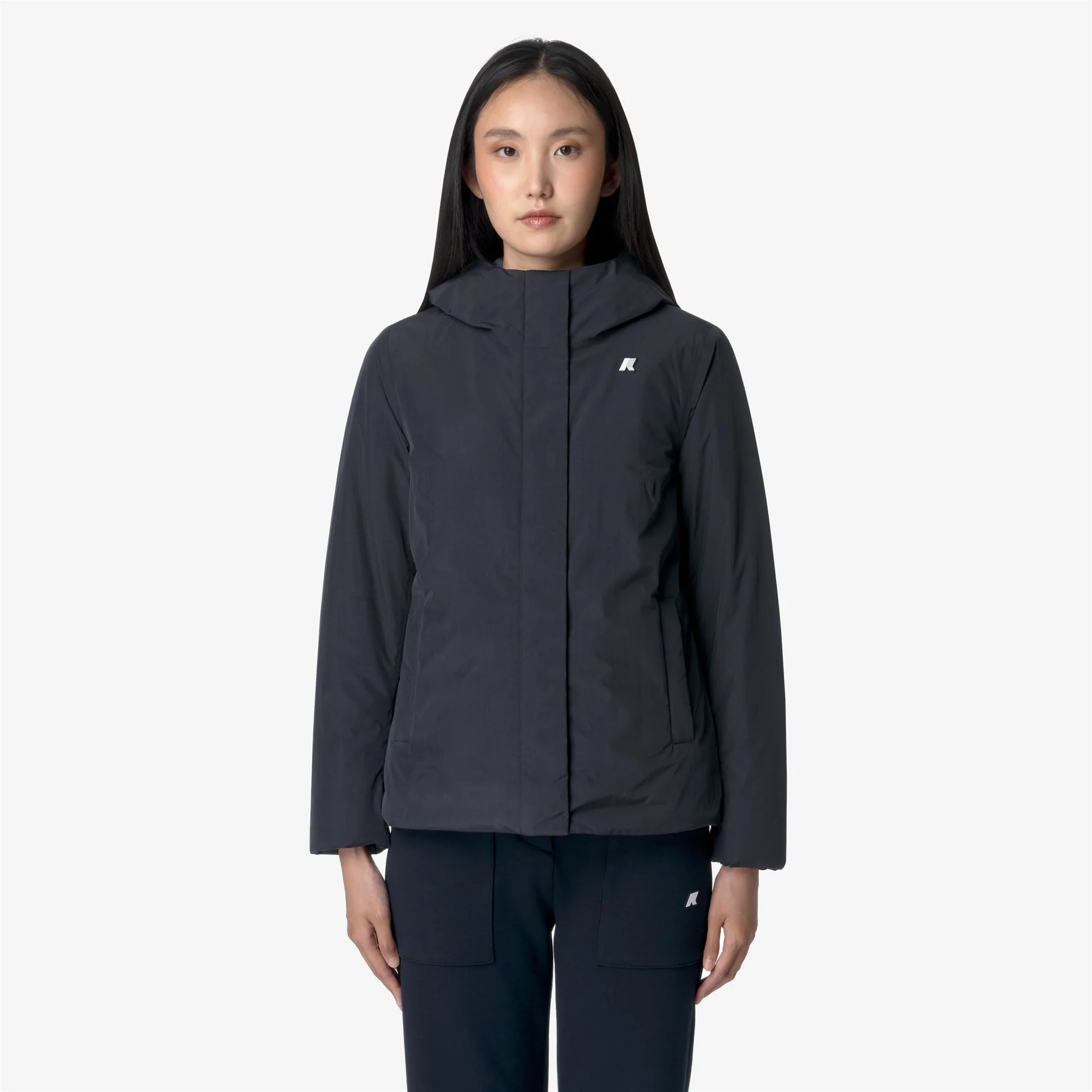 LIL SOFT TOUCH MARMOTTA - Jackets - Short - Woman - BLUE D-BLUE A - Image 3