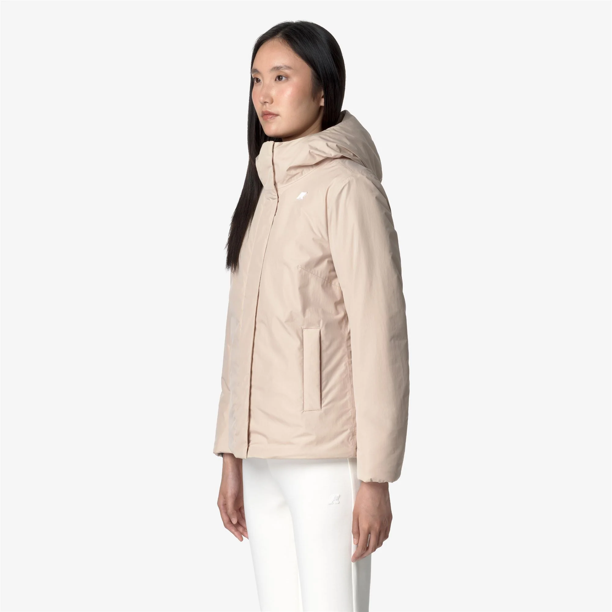 LIL SOFT TOUCH MARMOTTA - Jackets - Short - Woman - PINK TINT-GREY GOAT - Image 4