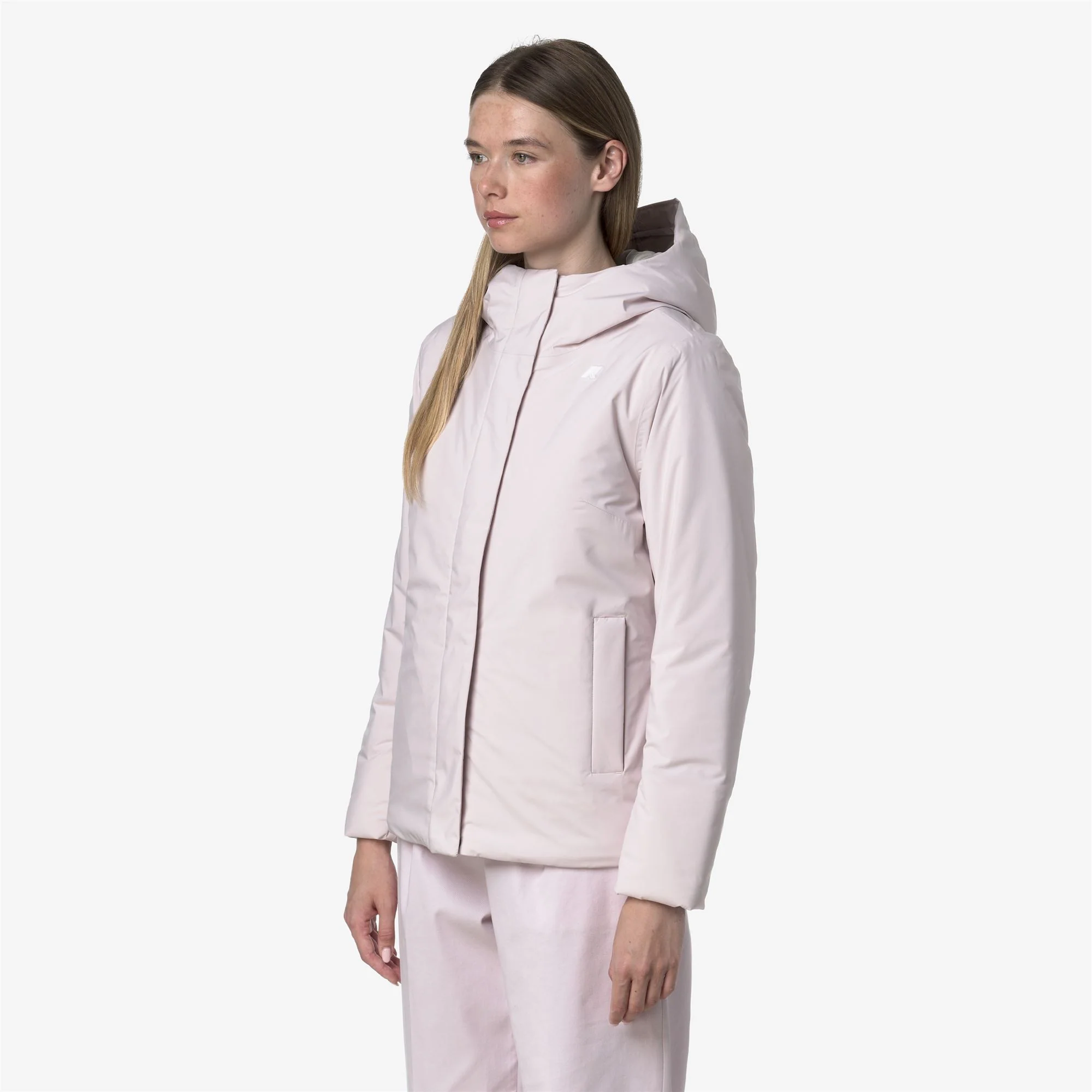 LIL SOFT TOUCH MARMOTTA - Jackets - Short - Woman - ROSE HUSHED-GREY GOAT - Image 4