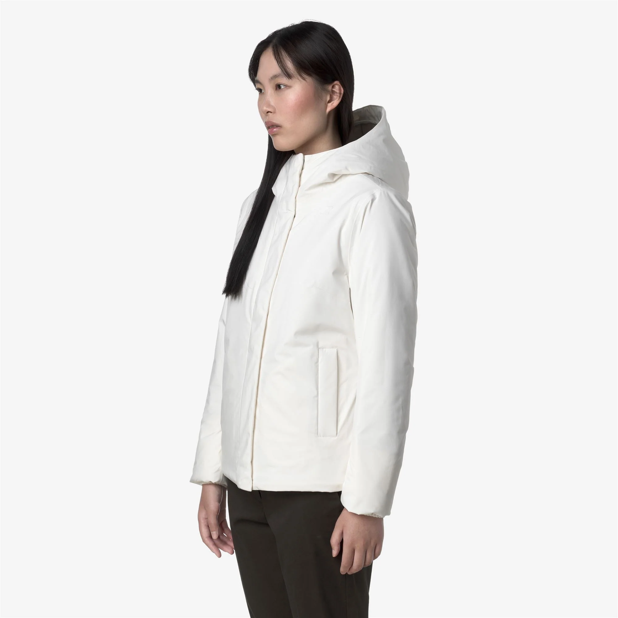 LIL SOFT TOUCH MARMOTTA - Jackets - Short - Woman - WHITE G-BEIGE G - Image 4
