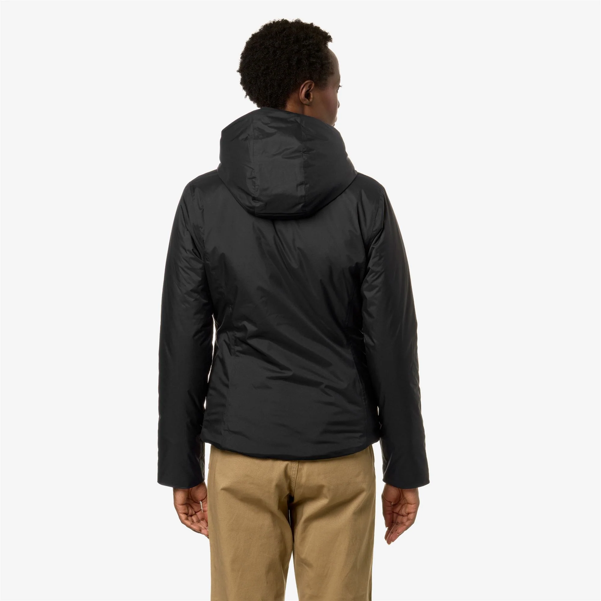 LILY MICRO RIPSTOP MARMOTTA - Jackets - Short - Woman - BLACK P-BLUE A - Image 5