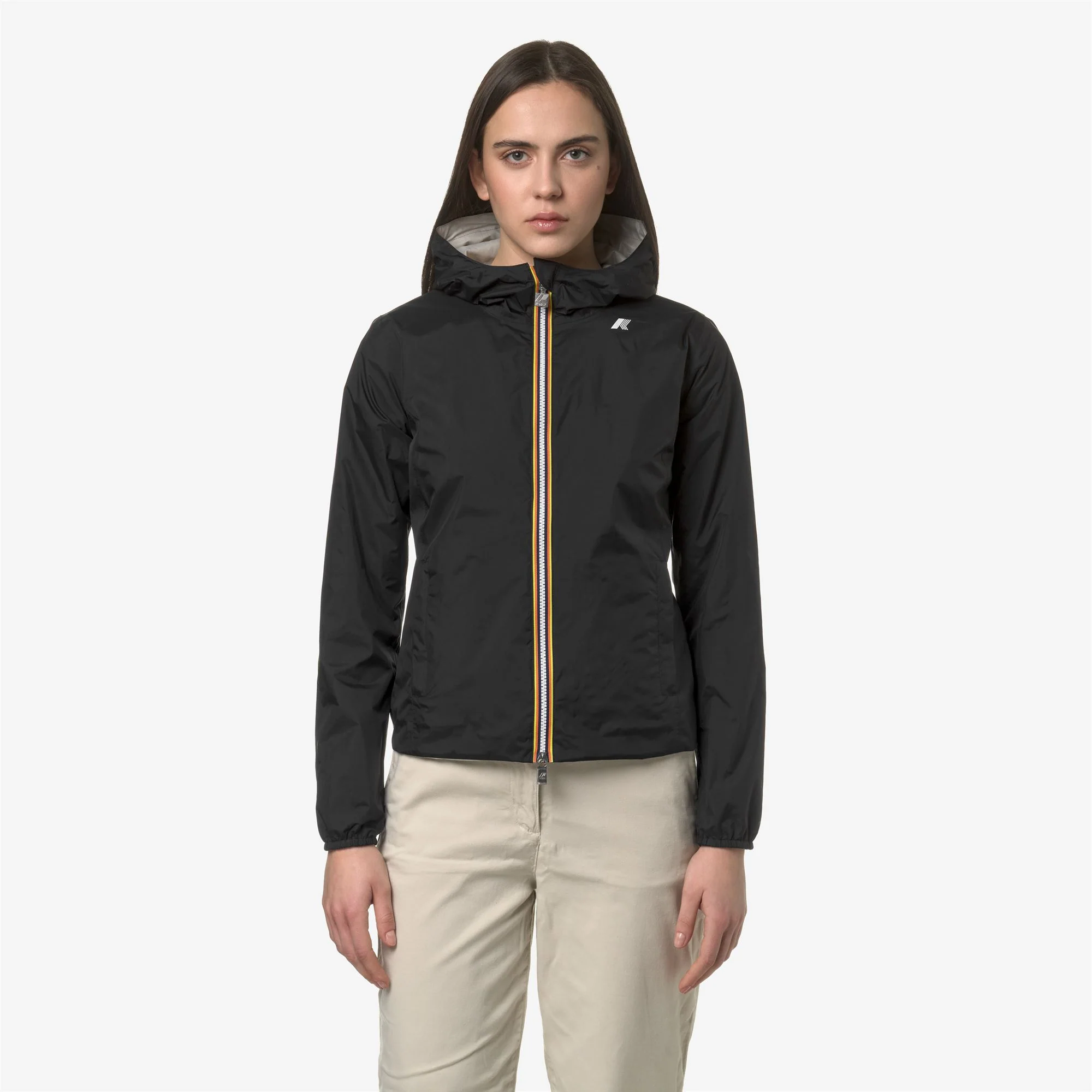 LILY PLUS.2 REVERSIBLE - Jackets - Short - Woman - BLACK P-BEIGE LT - Image 4