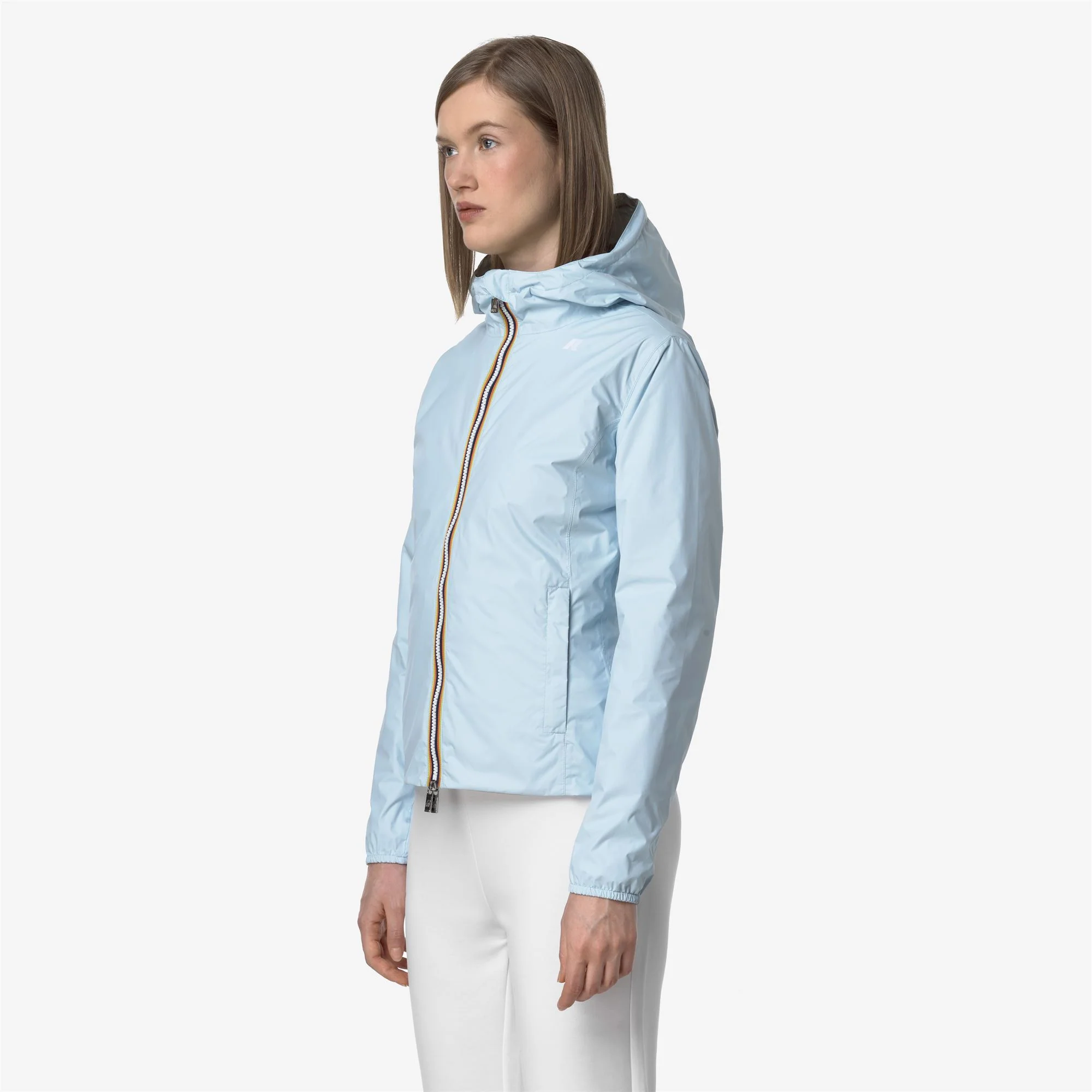 LILY PLUS.2 REVERSIBLE - Jackets - Short - Woman - BLUE BABY-BEIGE LT - Image 5