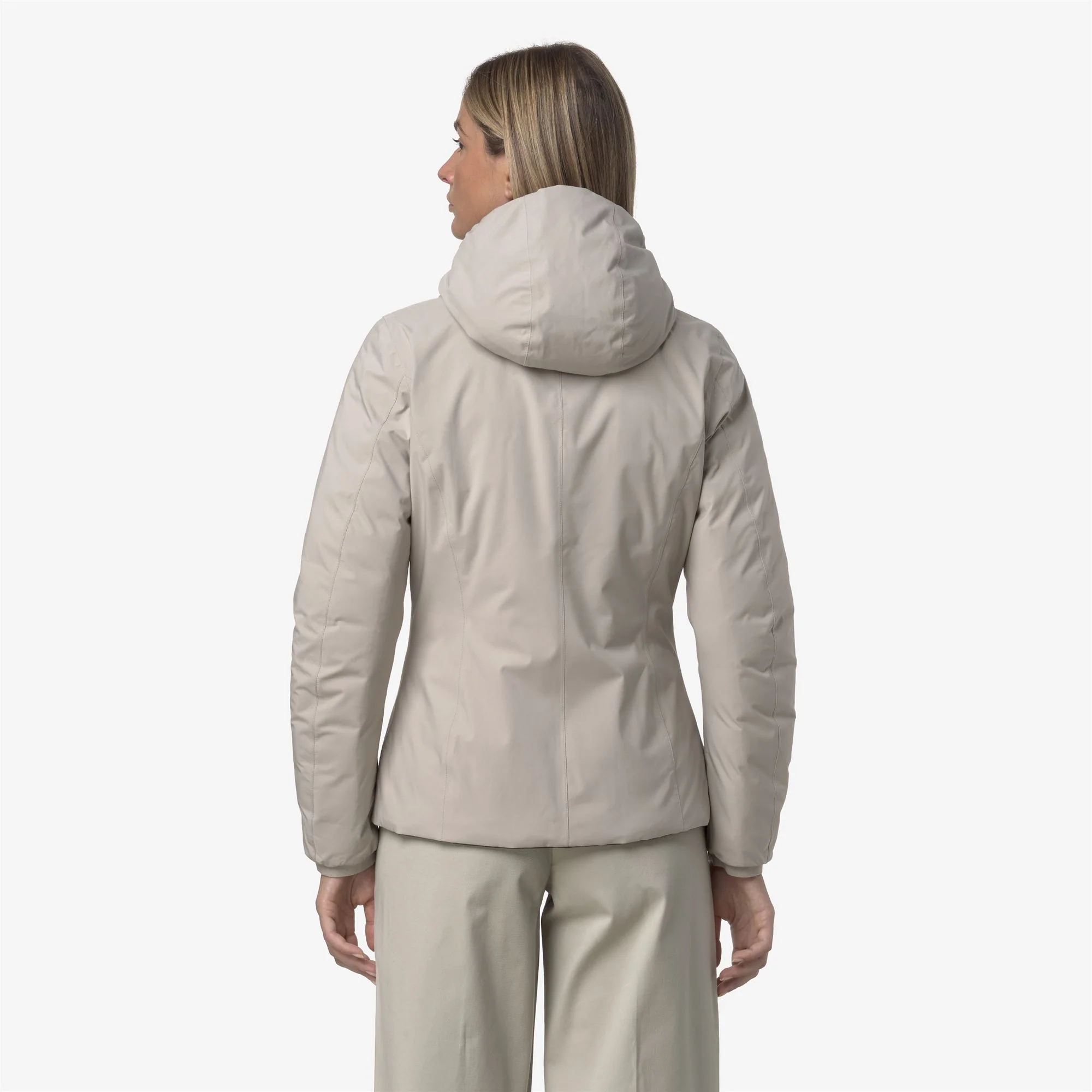 LILY ST THERMO REVERSIBLE - Jackets - Short - Woman - BEIGE CASHMERE-BLACK OLIVE - Image 6