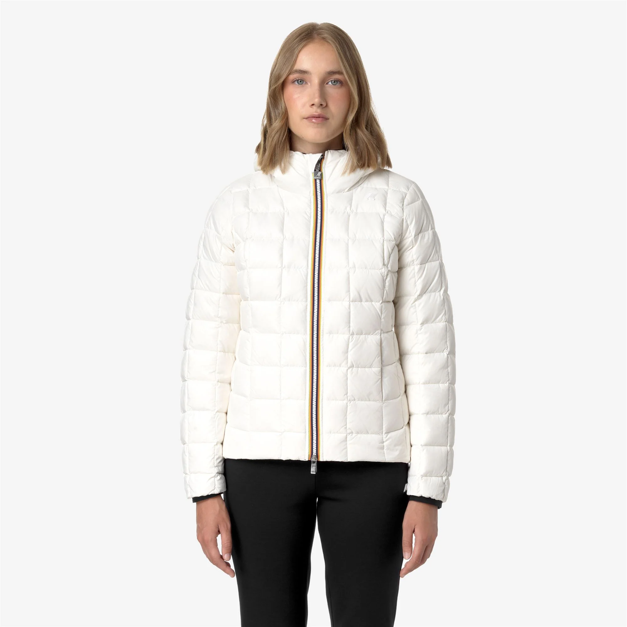 LILY ST THERMO REVERSIBLE - Jackets - Short - Woman - BLACK PURE-WHITE GARDENIA - Image 3