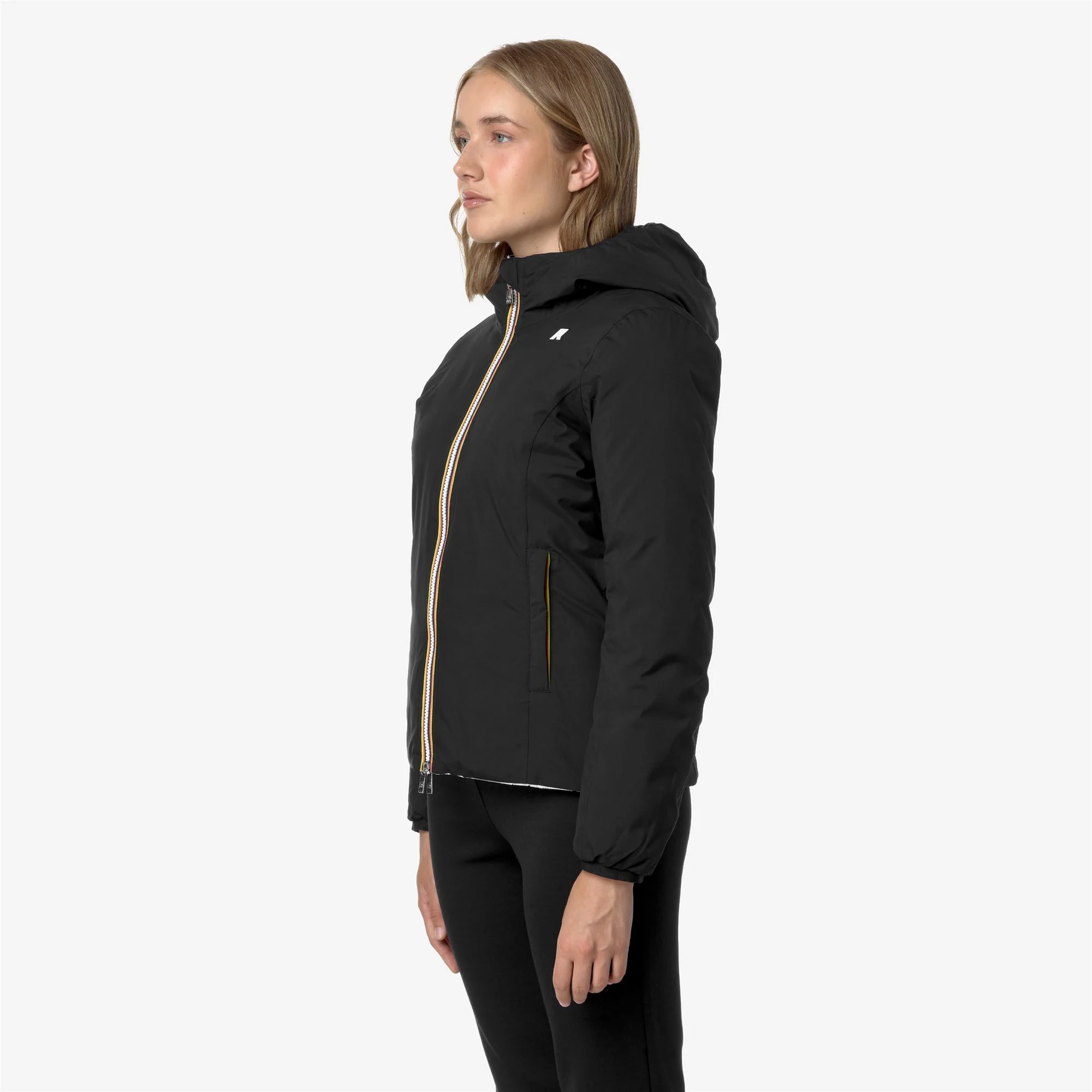 LILY ST THERMO REVERSIBLE - Jackets - Short - Woman - BLACK PURE-WHITE GARDENIA - Image 5