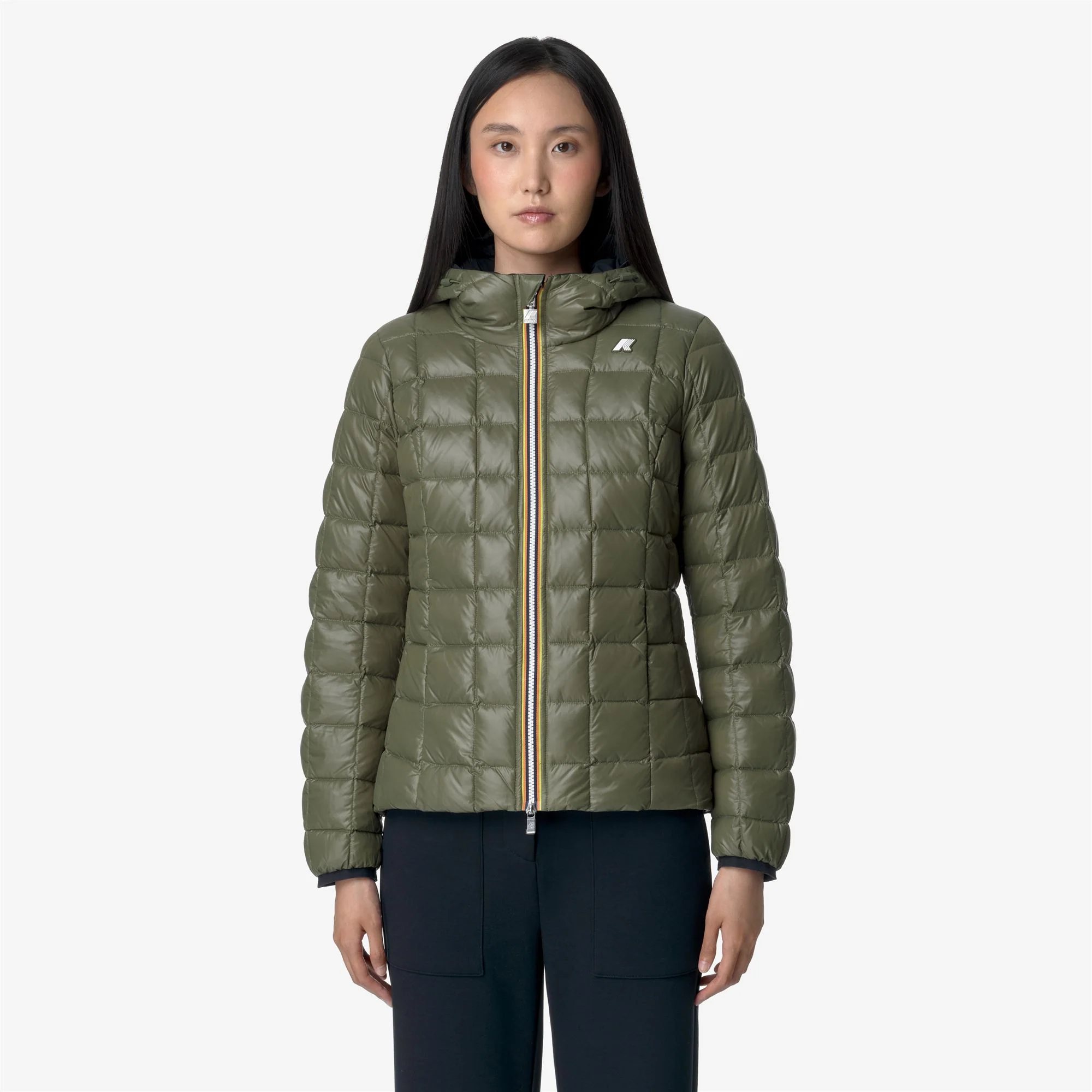 LILY ST THERMO REVERSIBLE - Jackets - Short - Woman - BLUE D-GREEN C - Image 3