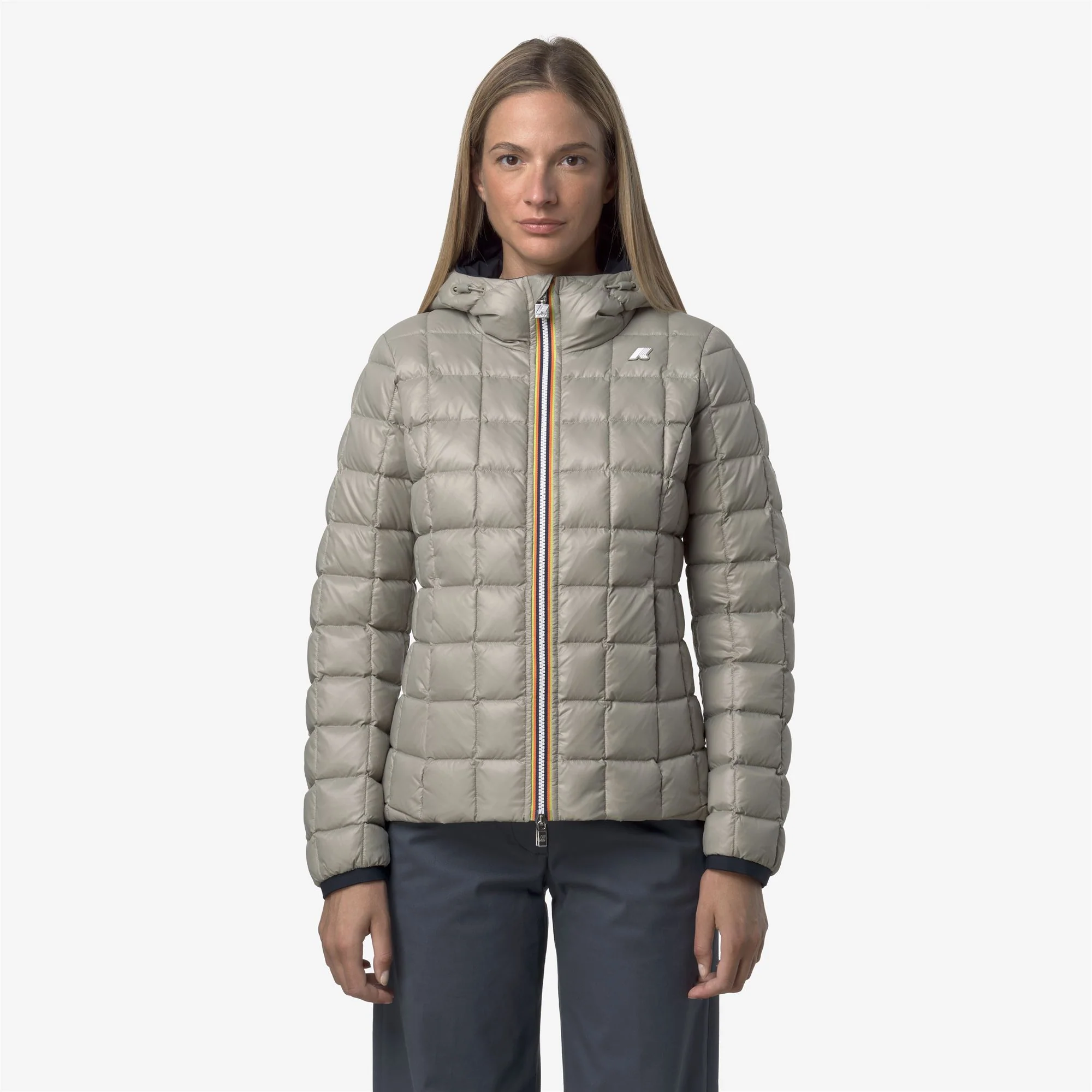 LILY ST THERMO REVERSIBLE - Jackets - Short - Woman - BLUE DEPTH-GREEN OAK - Image 3