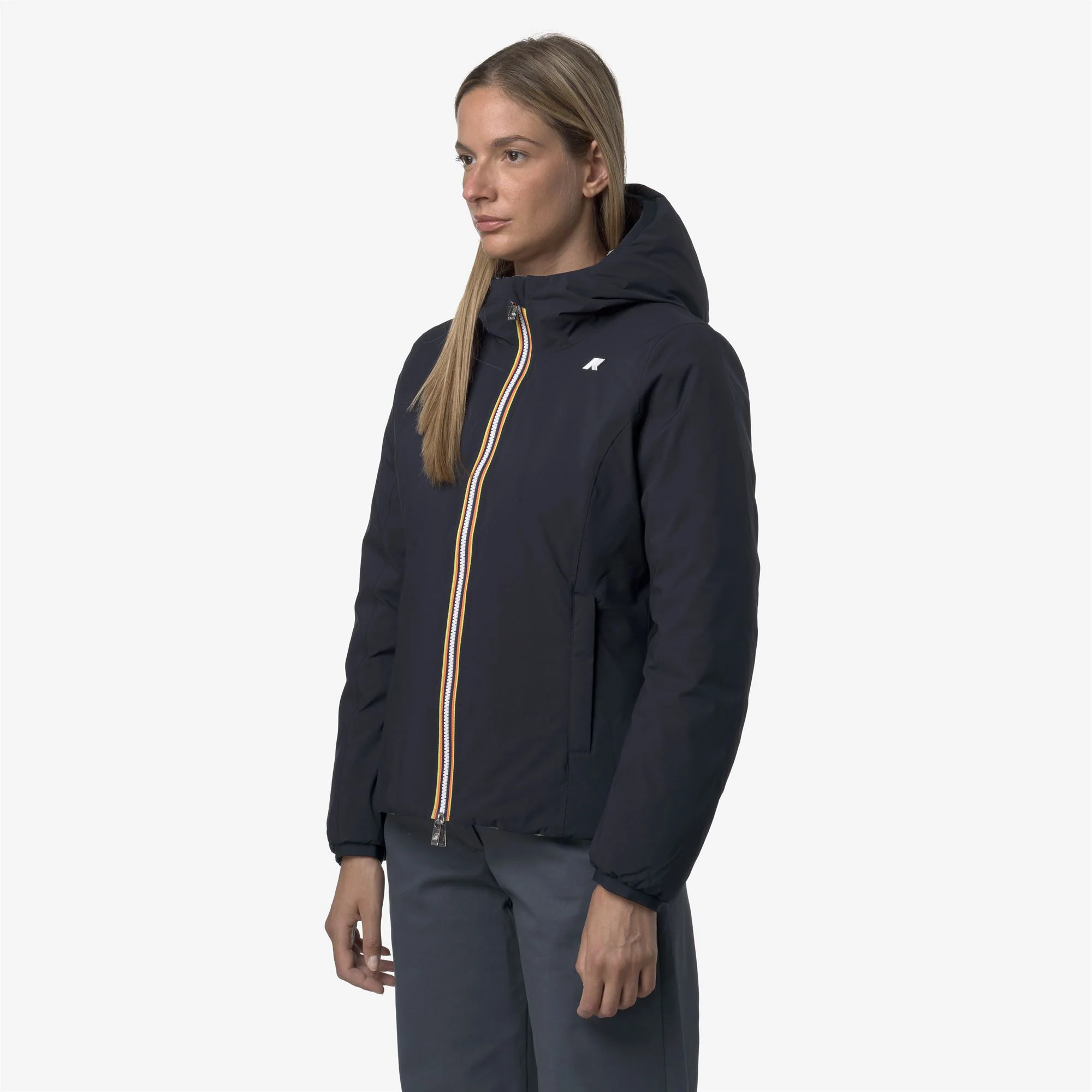 LILY ST THERMO REVERSIBLE - Jackets - Short - Woman - BLUE DEPTH-GREEN OAK - Image 5