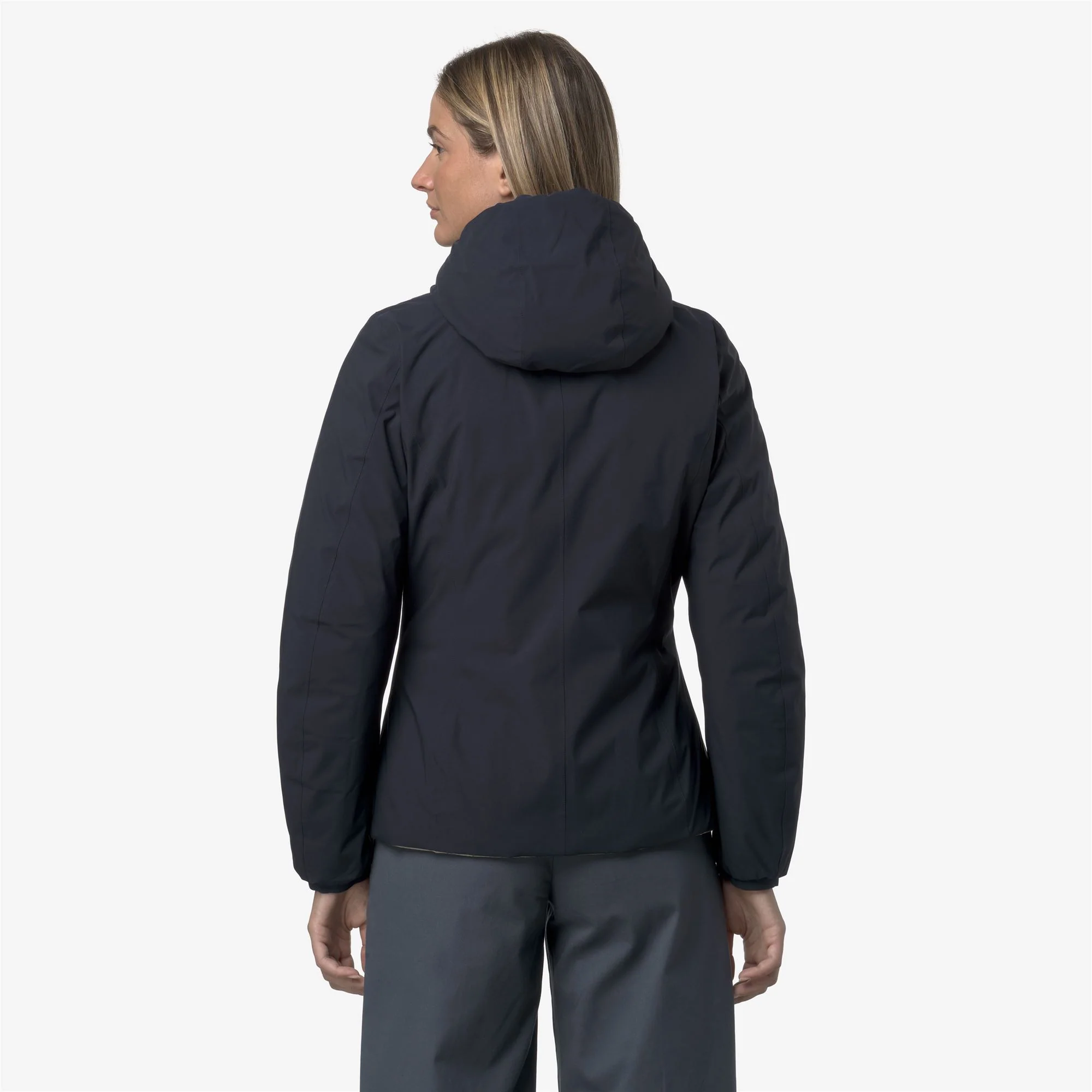 LILY ST THERMO REVERSIBLE - Jackets - Short - Woman - BLUE DEPTH-GREEN OAK - Image 6