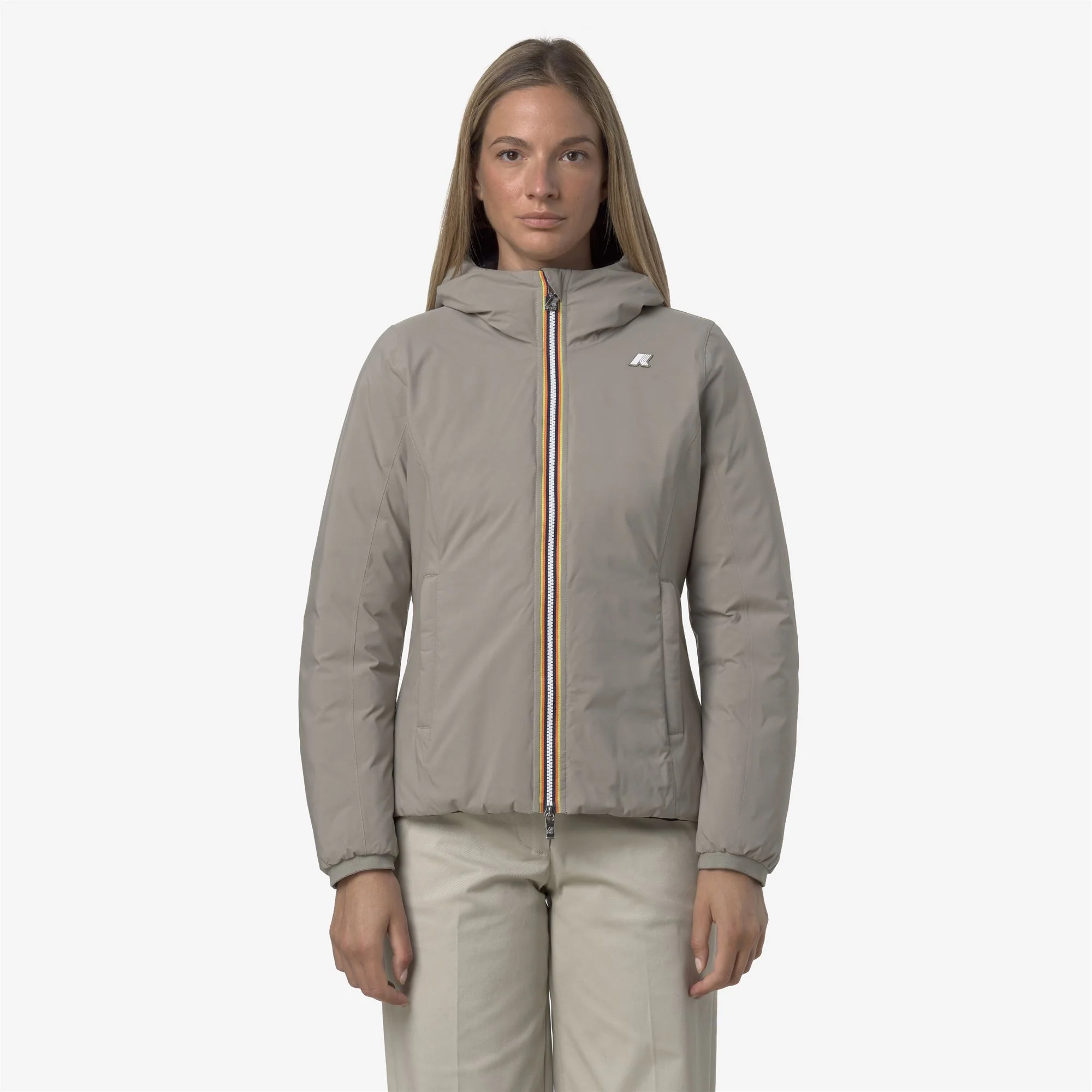 LILY ST THERMO REVERSIBLE - Jackets - Short - Woman - GREEN OAK-BLACK PURE - Image 4