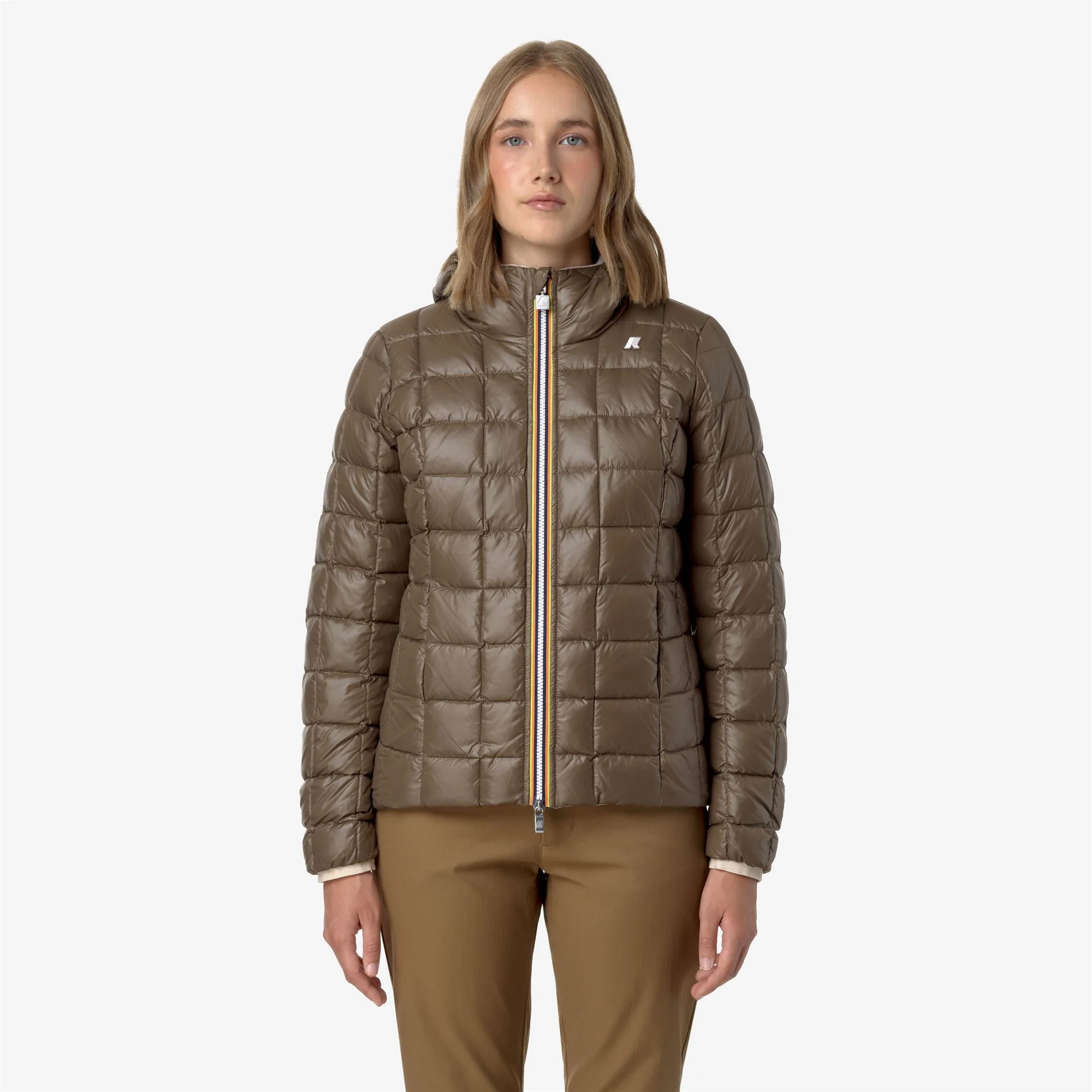 LILY ST THERMO REVERSIBLE - Jackets - Short - Woman - PINK T-BROWN G - Image 3