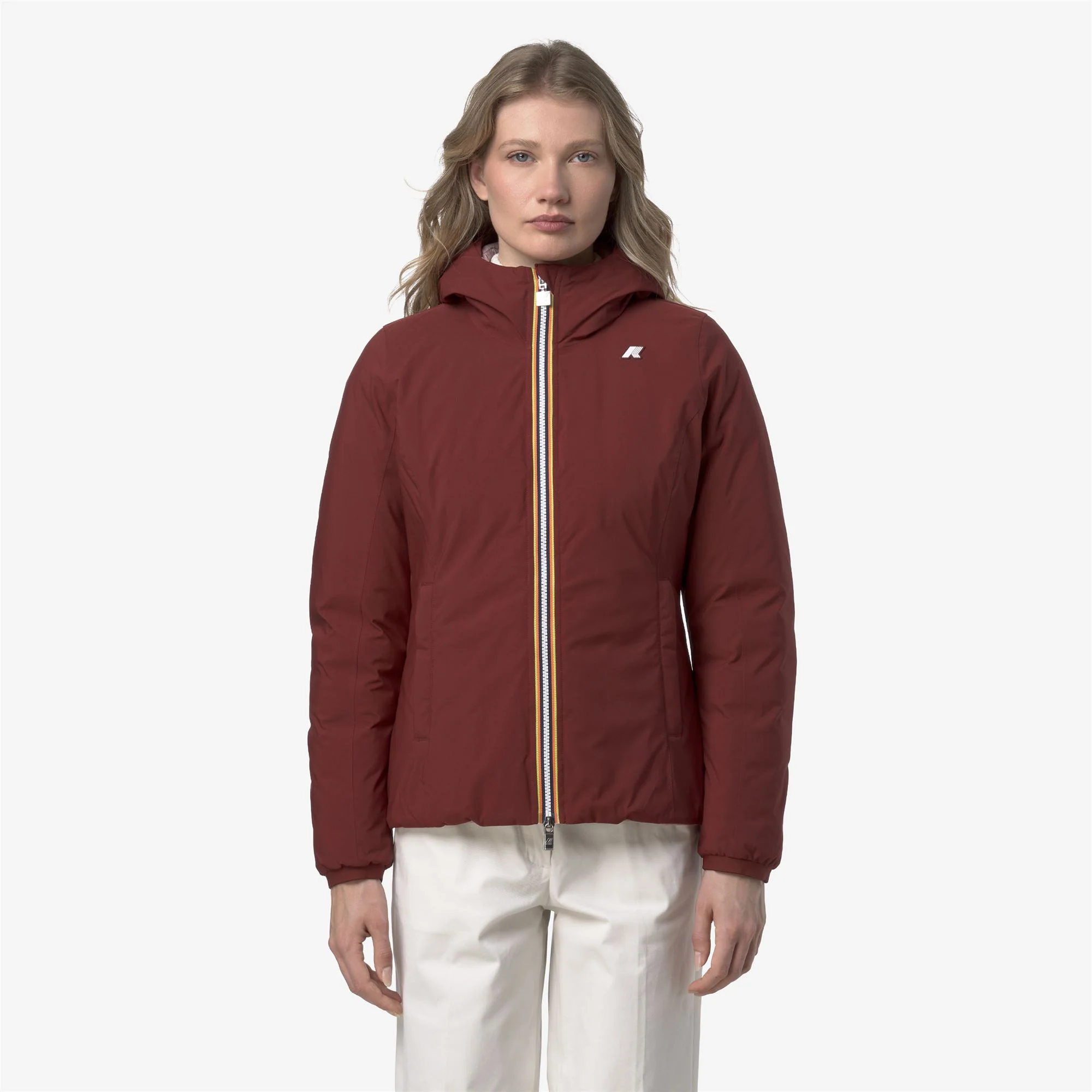 LILY ST THERMO REVERSIBLE - Jackets - Short - Woman - RED SYRAH-ROSE PINKISH - Image 4