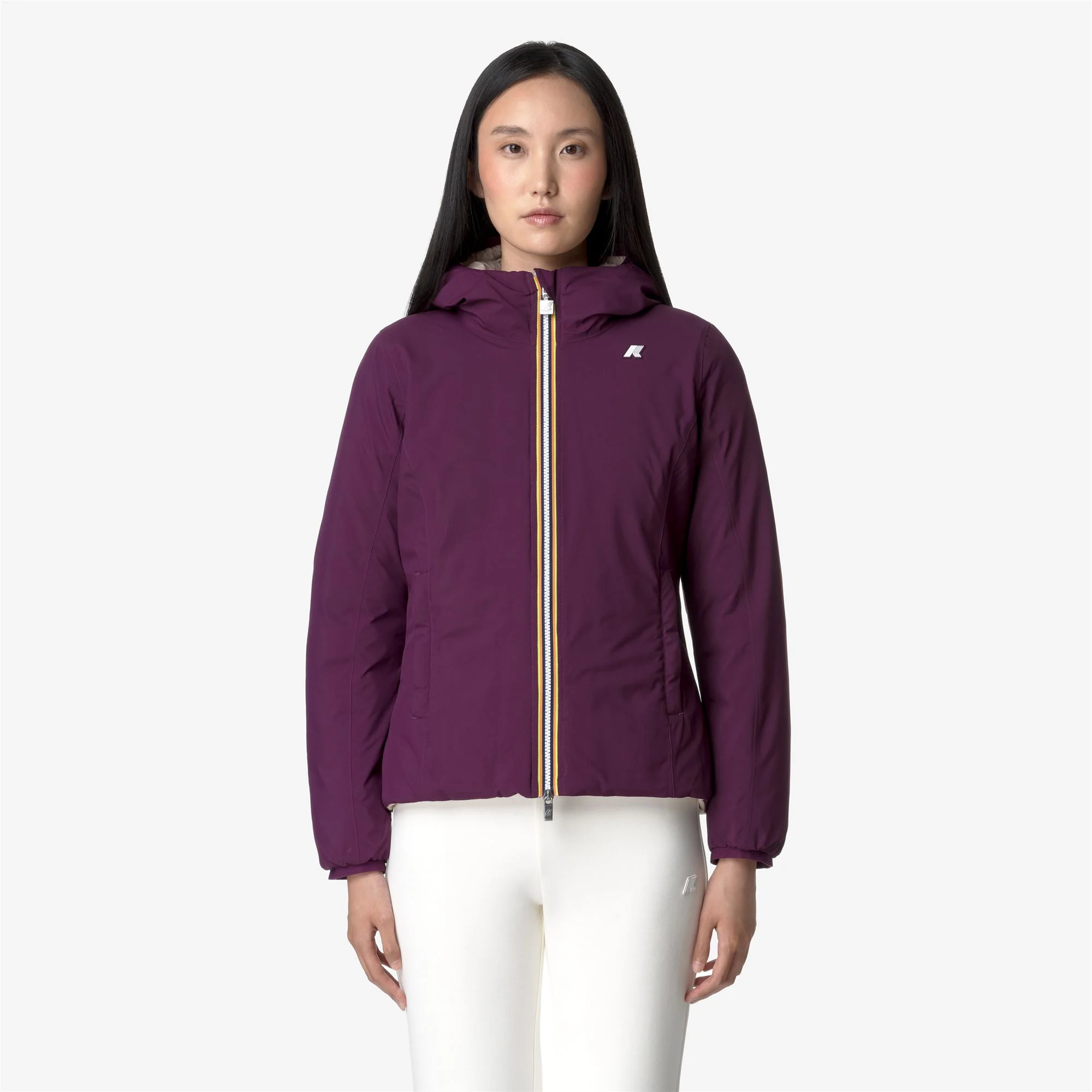 LILY ST THERMO REVERSIBLE - Jackets - Short - Woman - VIOLET DK-PINK T - Image 4
