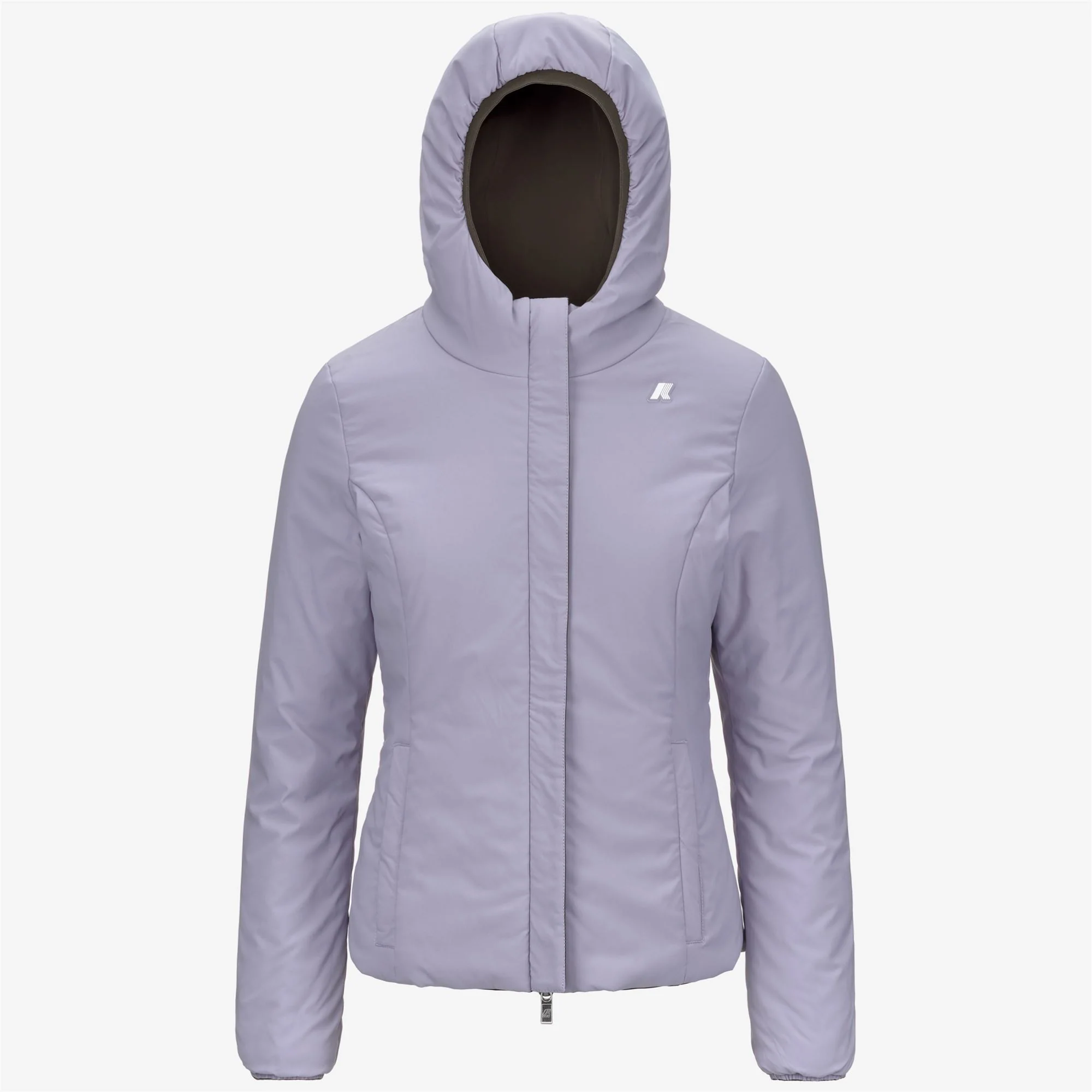 LILY ST WARM REVERSIBLE - Jackets - Short - Woman - BLACK OLIVE-VIOLET LAVENDER - Image 2