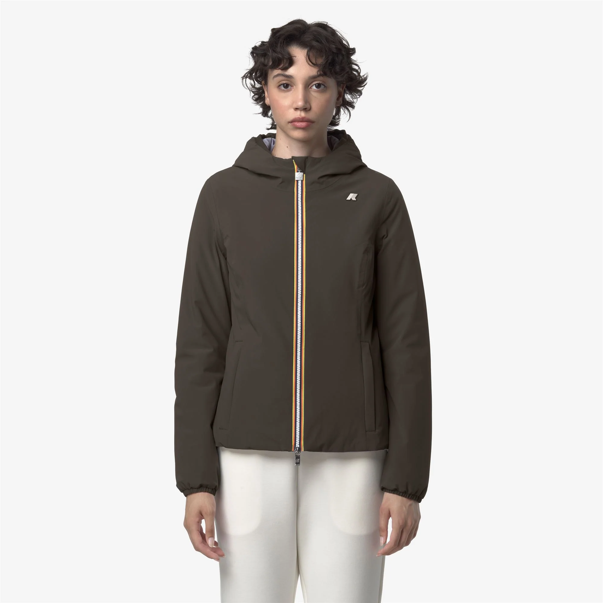 LILY ST WARM REVERSIBLE - Jackets - Short - Woman - BLACK OLIVE-VIOLET LAVENDER - Image 4