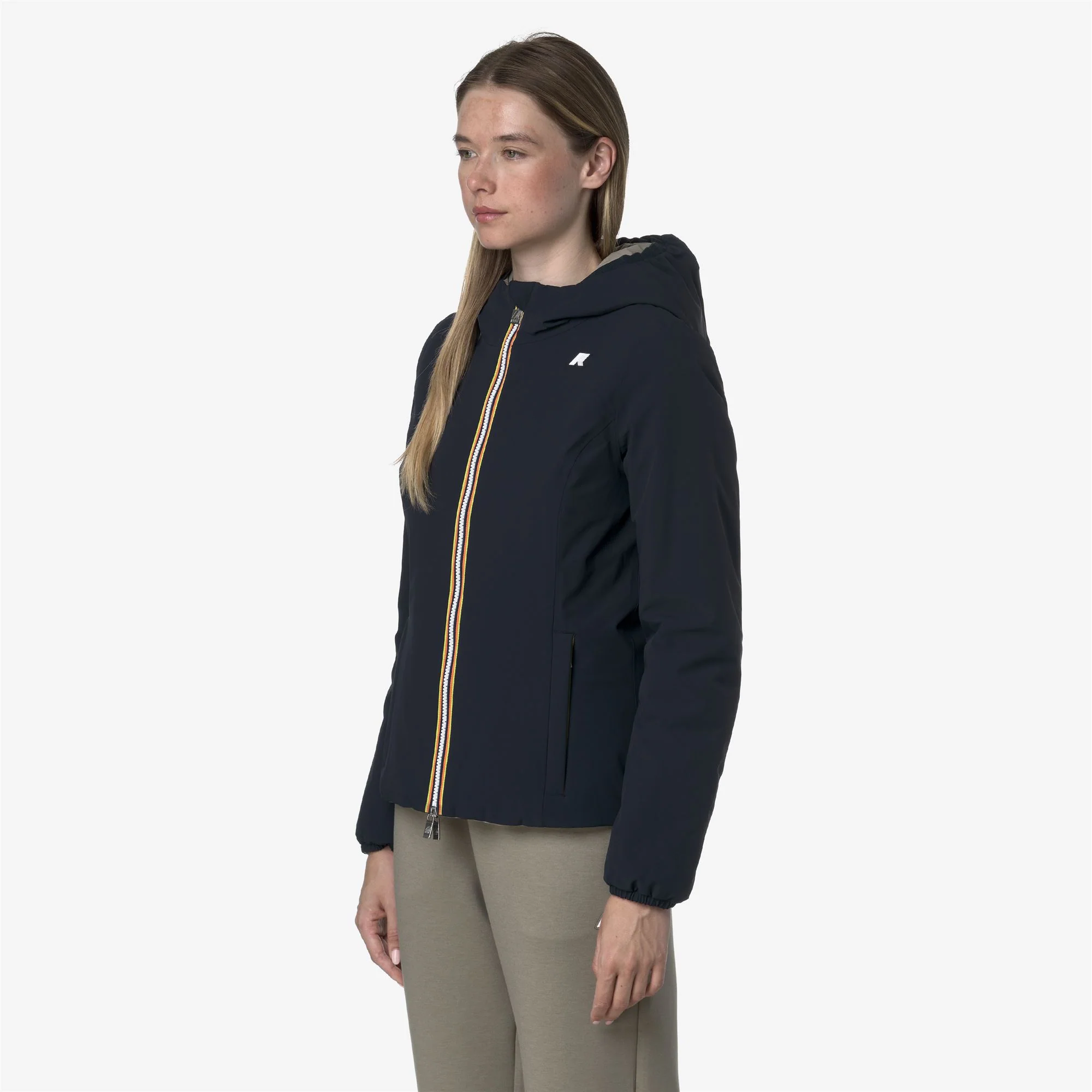 LILY ST WARM REVERSIBLE - Jackets - Short - Woman - BLUE DEPTH-GREEN OAK - Image 5