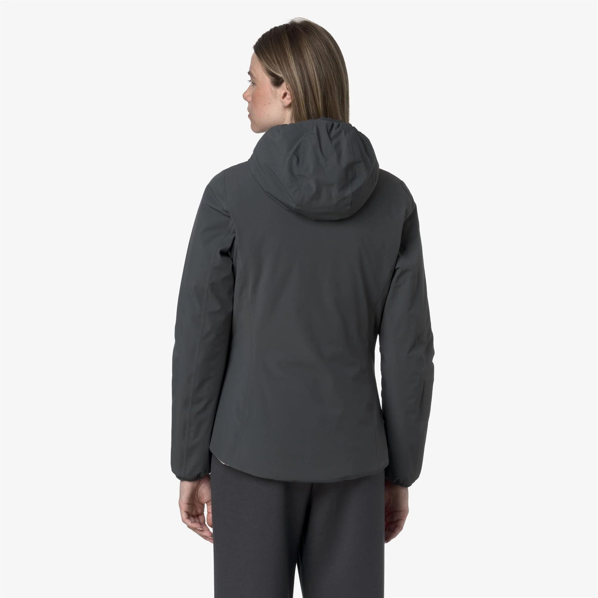 LILY ST WARM REVERSIBLE - Jackets - Short - Woman - GREY SHADOW DK-BEIGE CASHMERE - Image 6