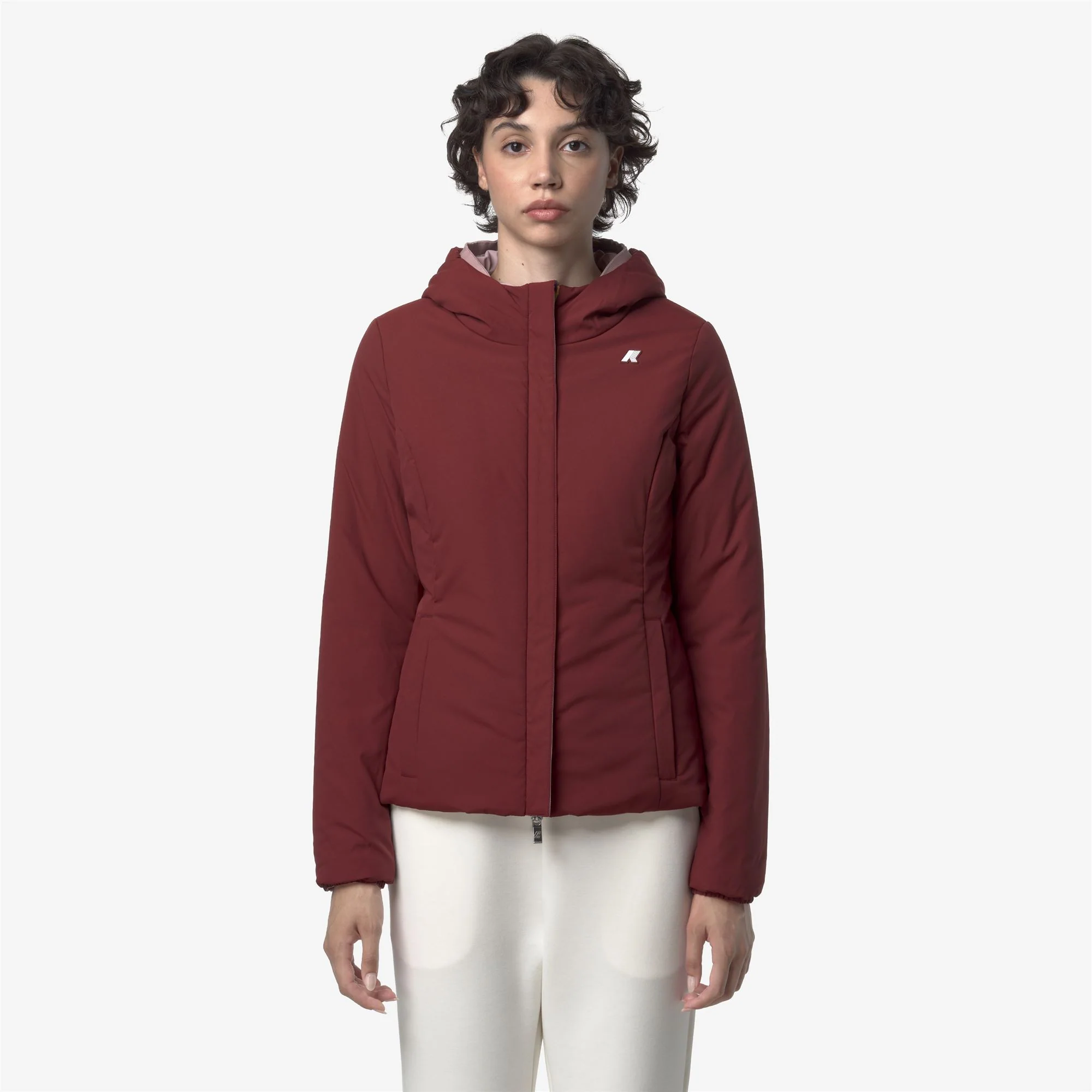 LILY ST WARM REVERSIBLE - Jackets - Short - Woman - ROSE PINKISH-RED SYRAH - Image 3