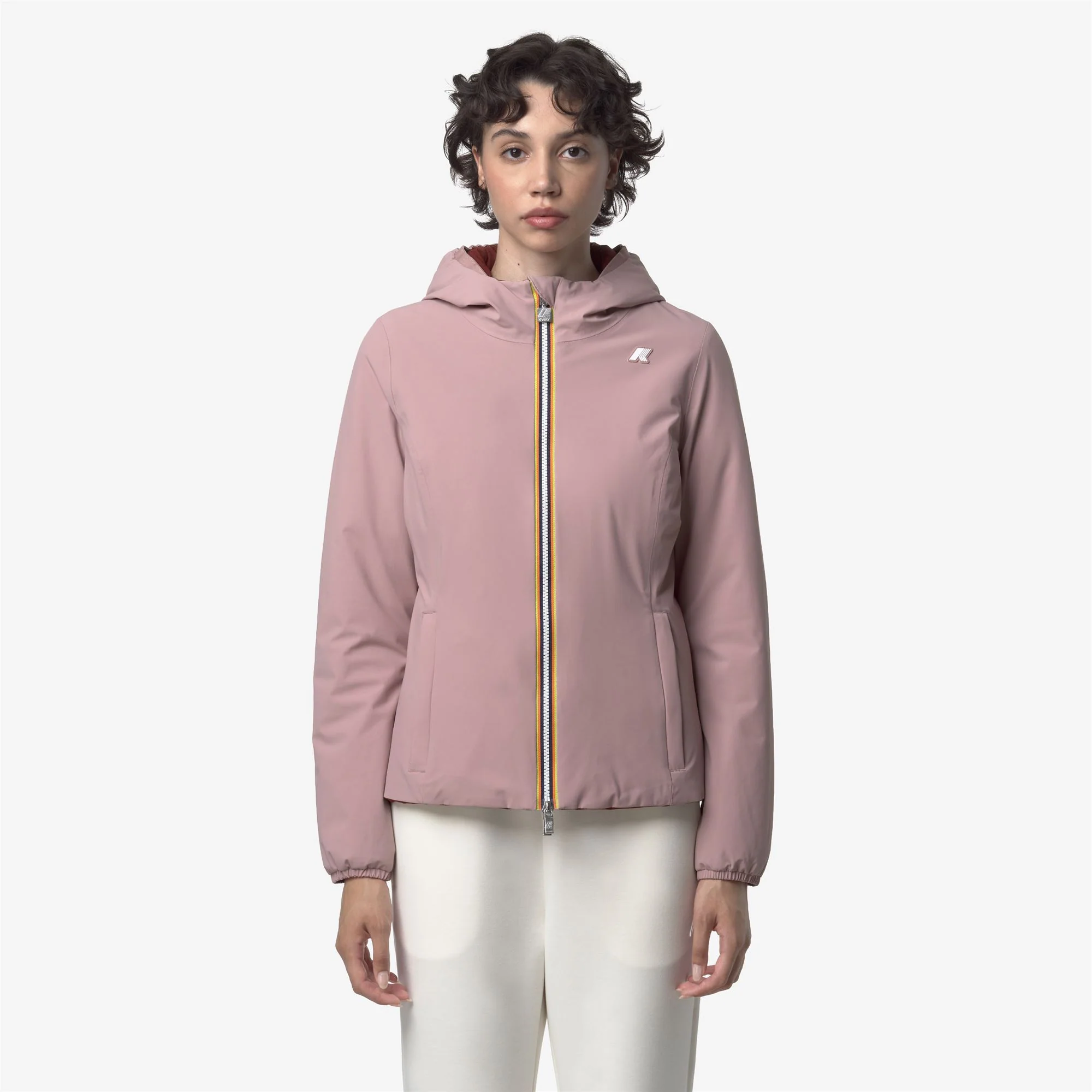 LILY ST WARM REVERSIBLE - Jackets - Short - Woman - ROSE PINKISH-RED SYRAH - Image 4