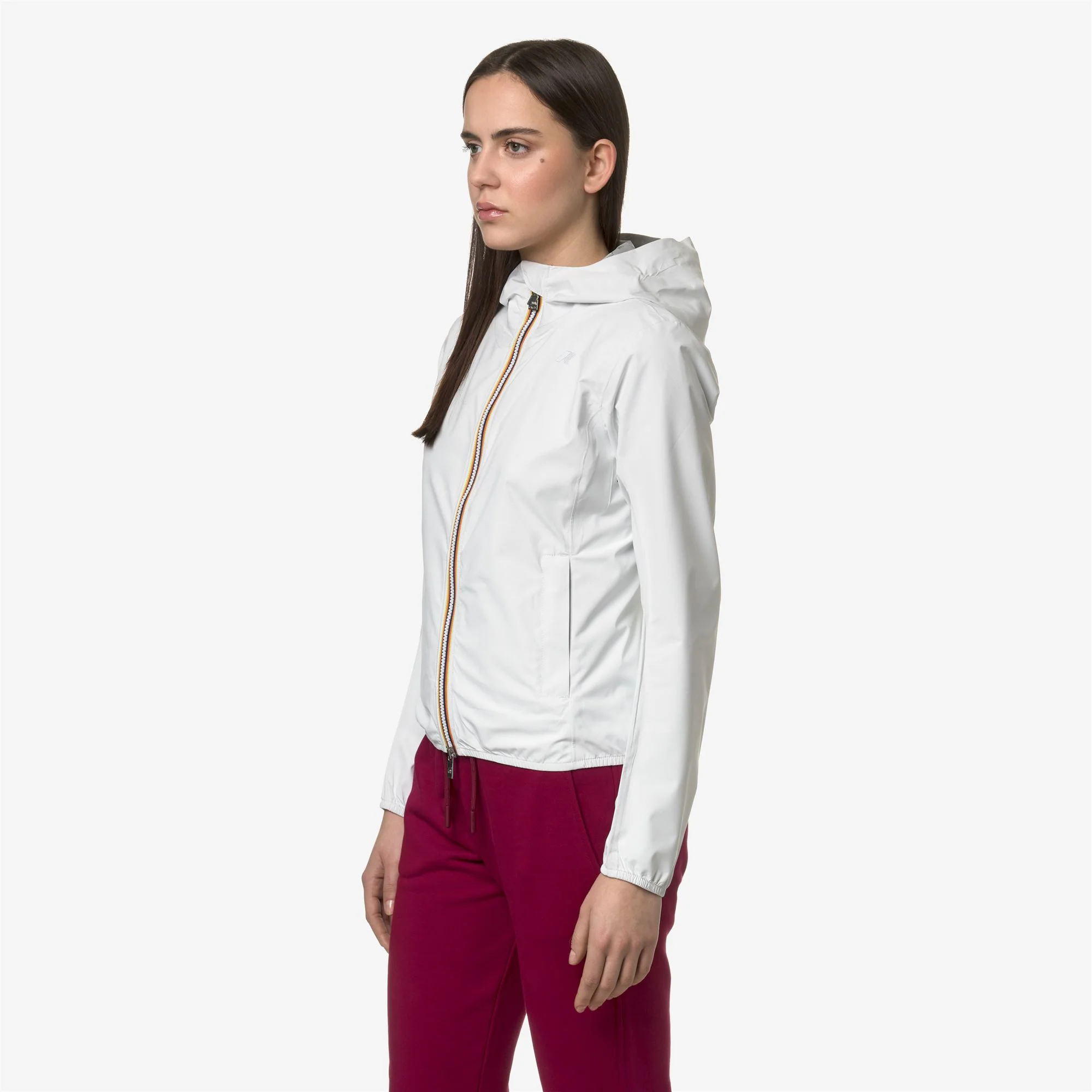 LILY STRETCH DOT - Jackets - Short - Woman - WHITE - Image 4
