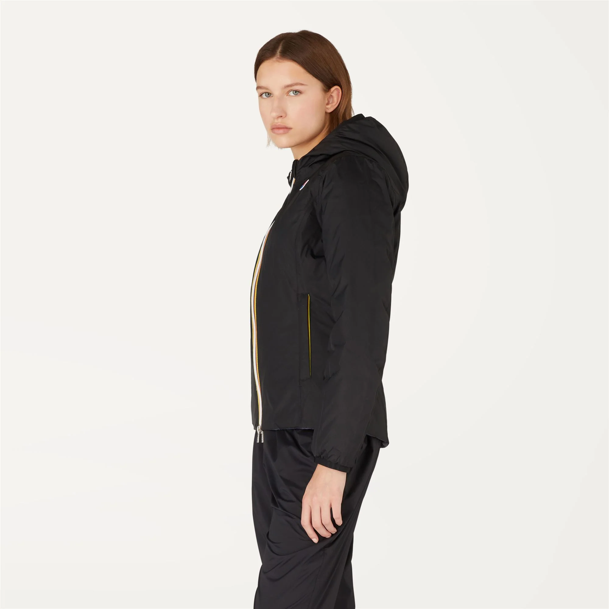 LILY THERMO PLUS.2 REVERSIBLE - Jackets - Short - Woman - BLACK PURE-BLUE DEPTH - Image 5