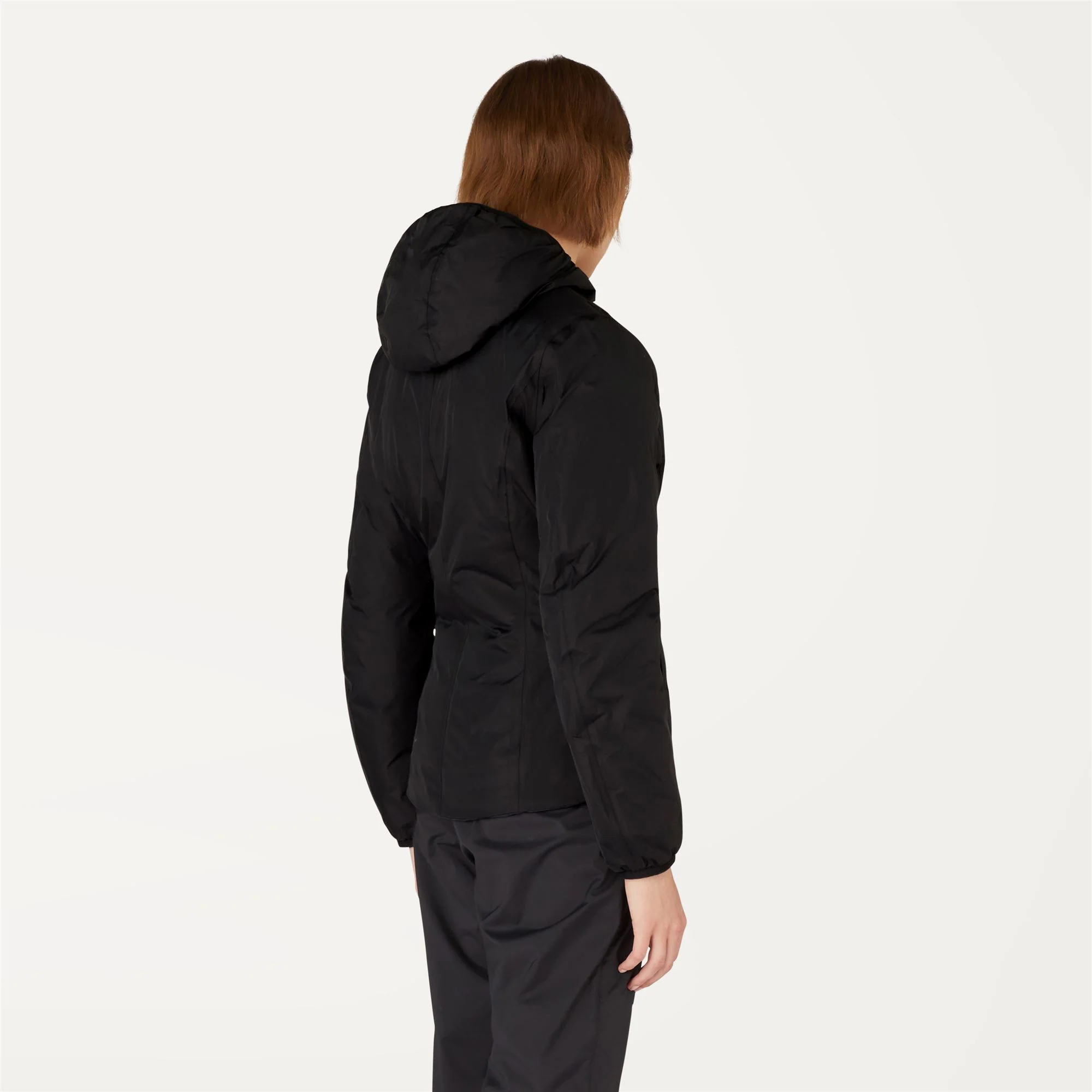 LILY THERMO PLUS.2 REVERSIBLE - Jackets - Short - Woman - BLACK PURE-BLUE DEPTH - Image 6