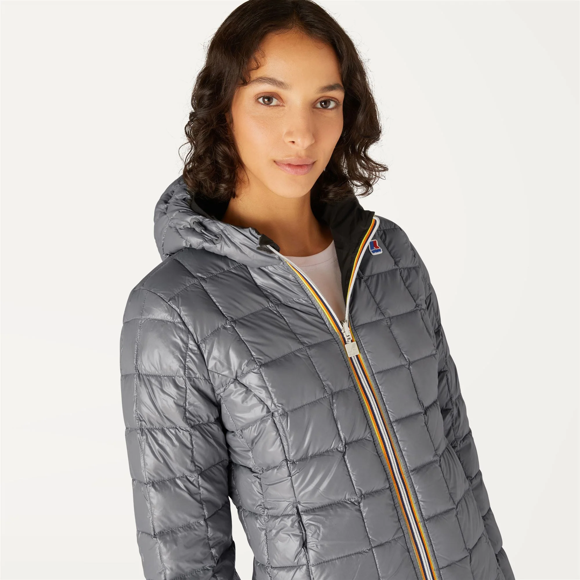 LILY THERMO PLUS.2 REVERSIBLE - Jackets - Short - Woman - BLACK PURE-GREY MD STEEL - Image 3
