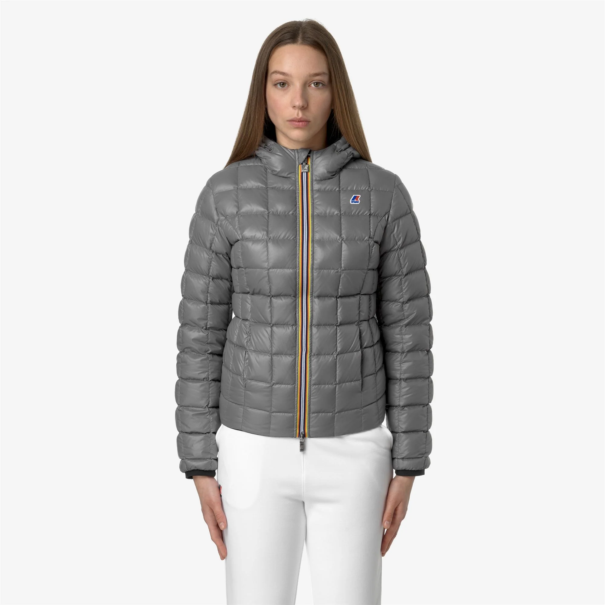LILY THERMO PLUS.2 REVERSIBLE - Jackets - Short - Woman - BLACK PURE-GREY SMOKED - Image 3
