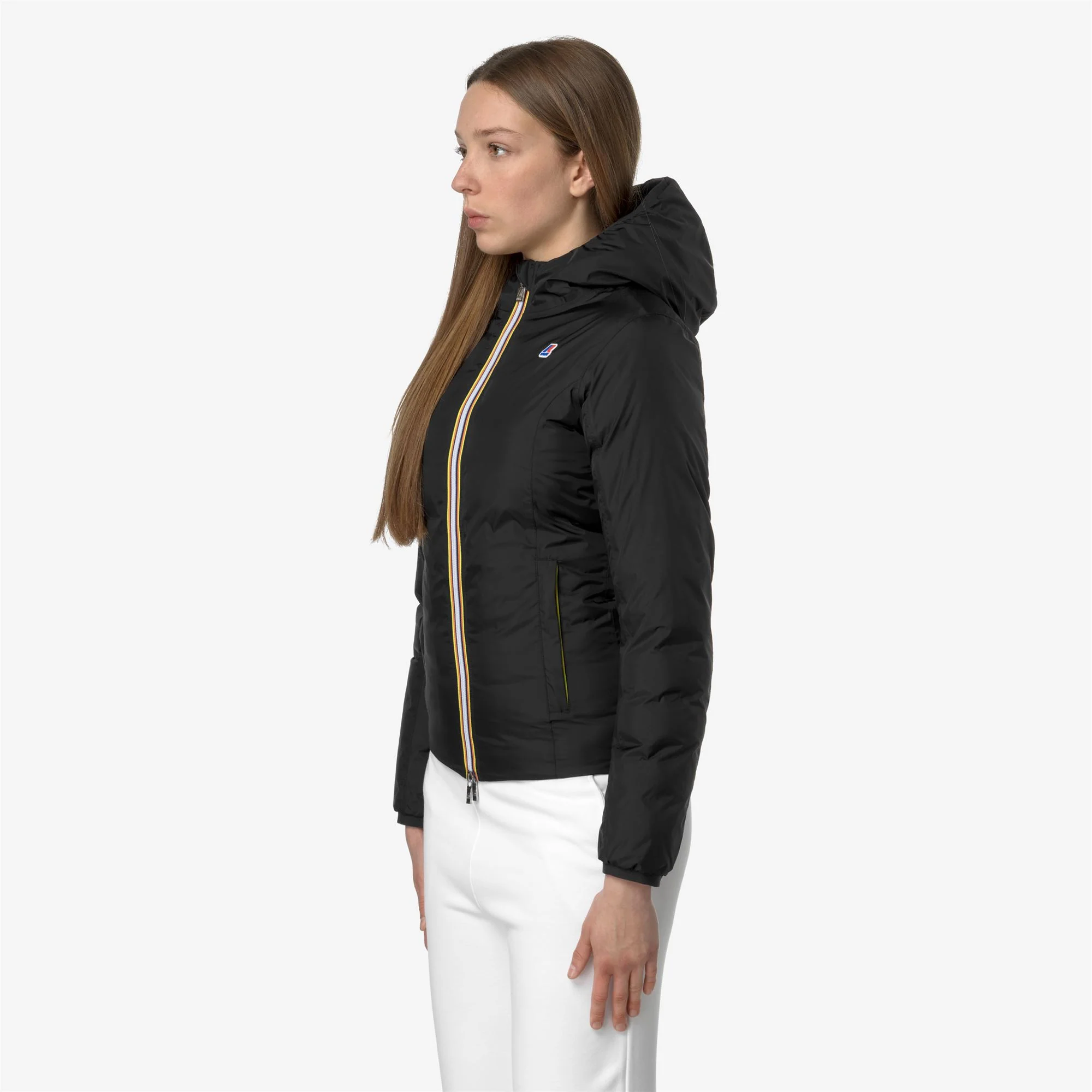 LILY THERMO PLUS.2 REVERSIBLE - Jackets - Short - Woman - BLACK PURE-GREY SMOKED - Image 5
