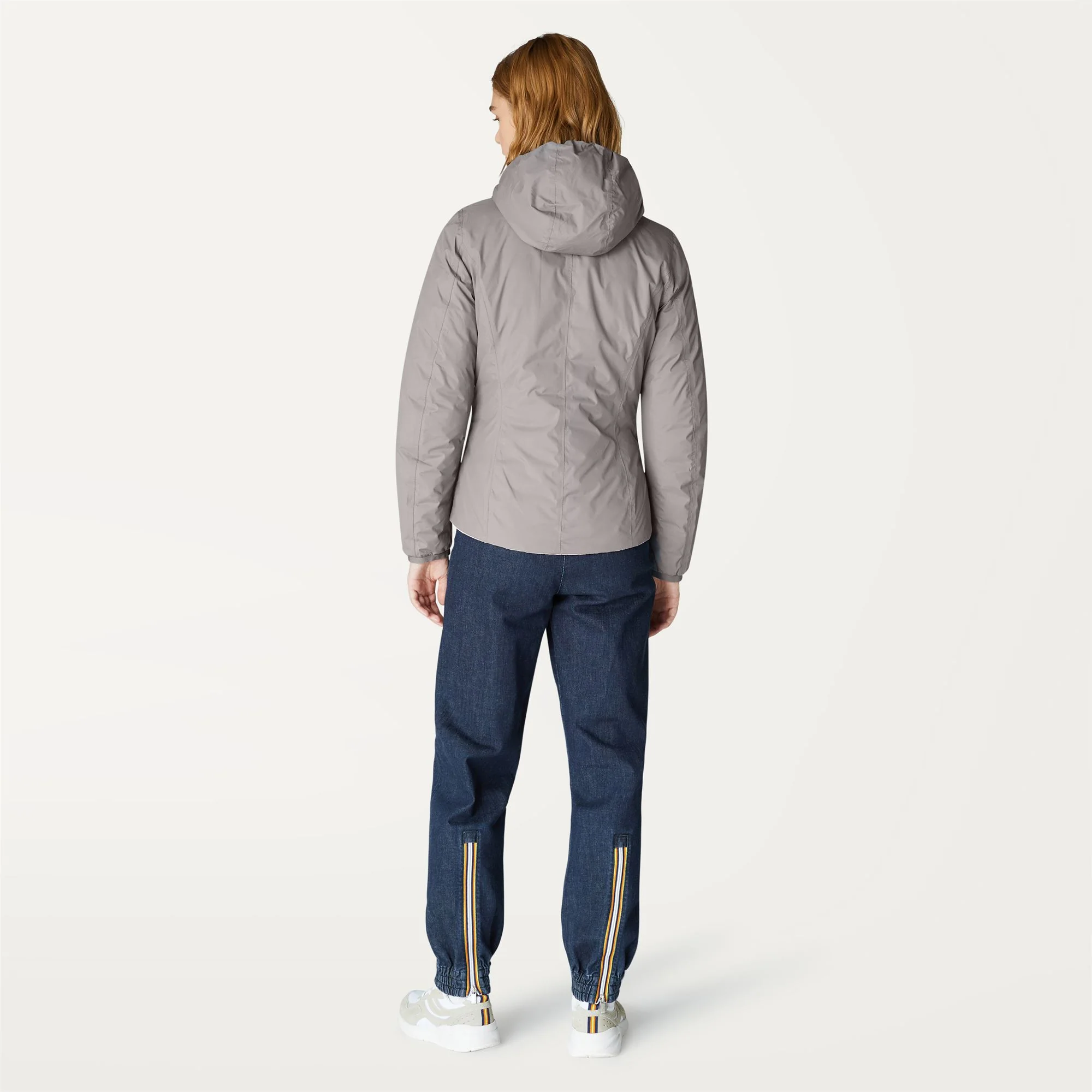 LILY THERMO PLUS.2 REVERSIBLE - Jackets - Short - Woman - GREY MD STEEL-PINK DAFNE - Image 6