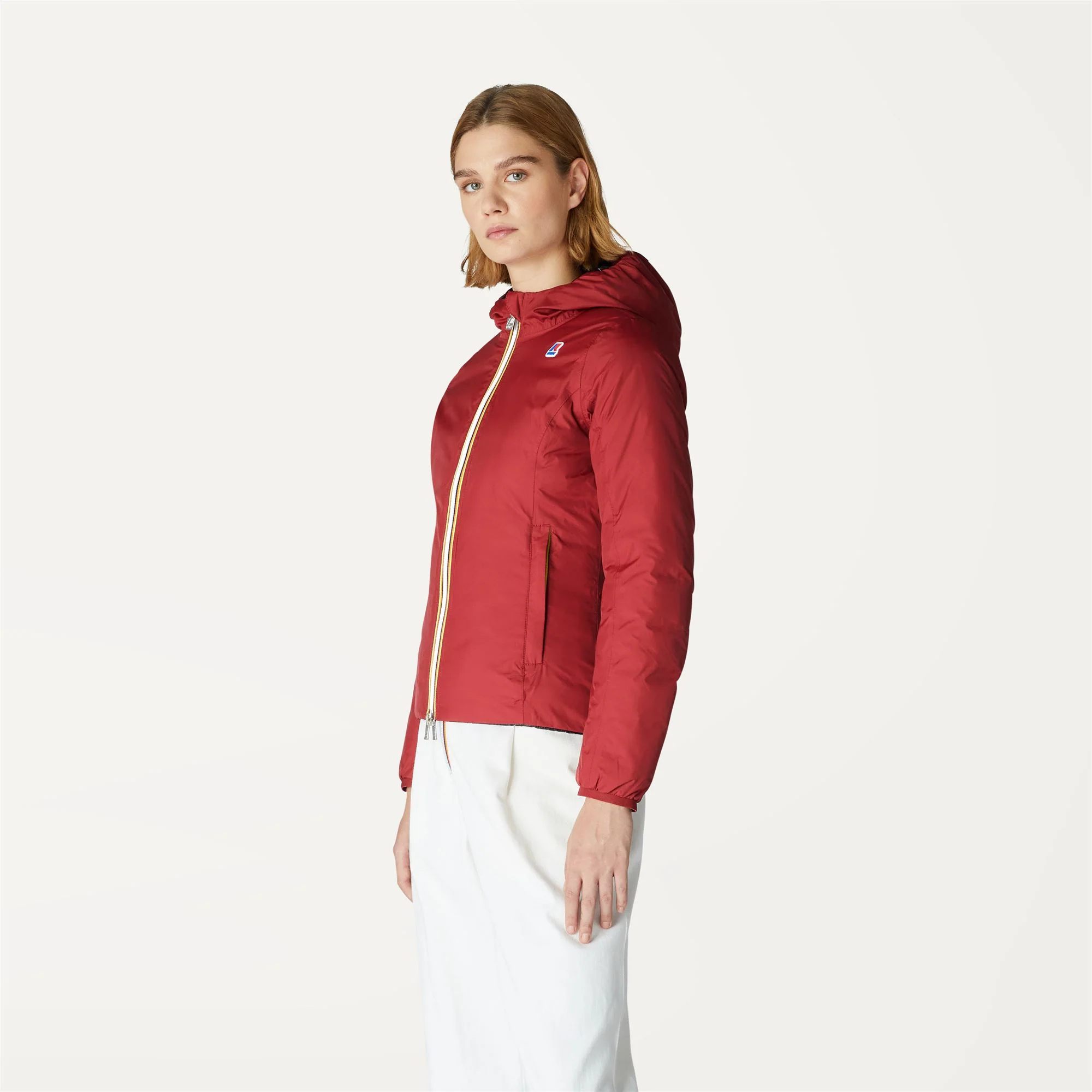 LILY THERMO PLUS.2 REVERSIBLE - Jackets - Short - Woman - RED DK TOMATO-BLACK PURE - Image 5