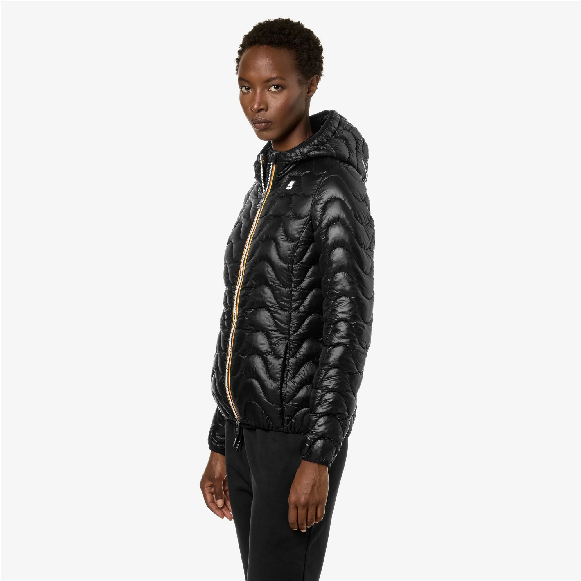 LILY QUILTED WARM - Jackets - Short - Woman - BLACK PURE - Image 4