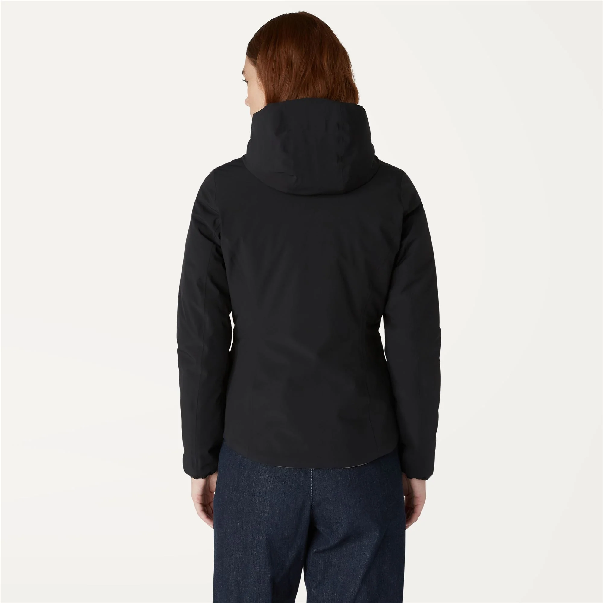 LILY WARM REVERSIBLE - Jackets - Short - Woman - BLACK PURE-GREEN BLACKISH - Image 6