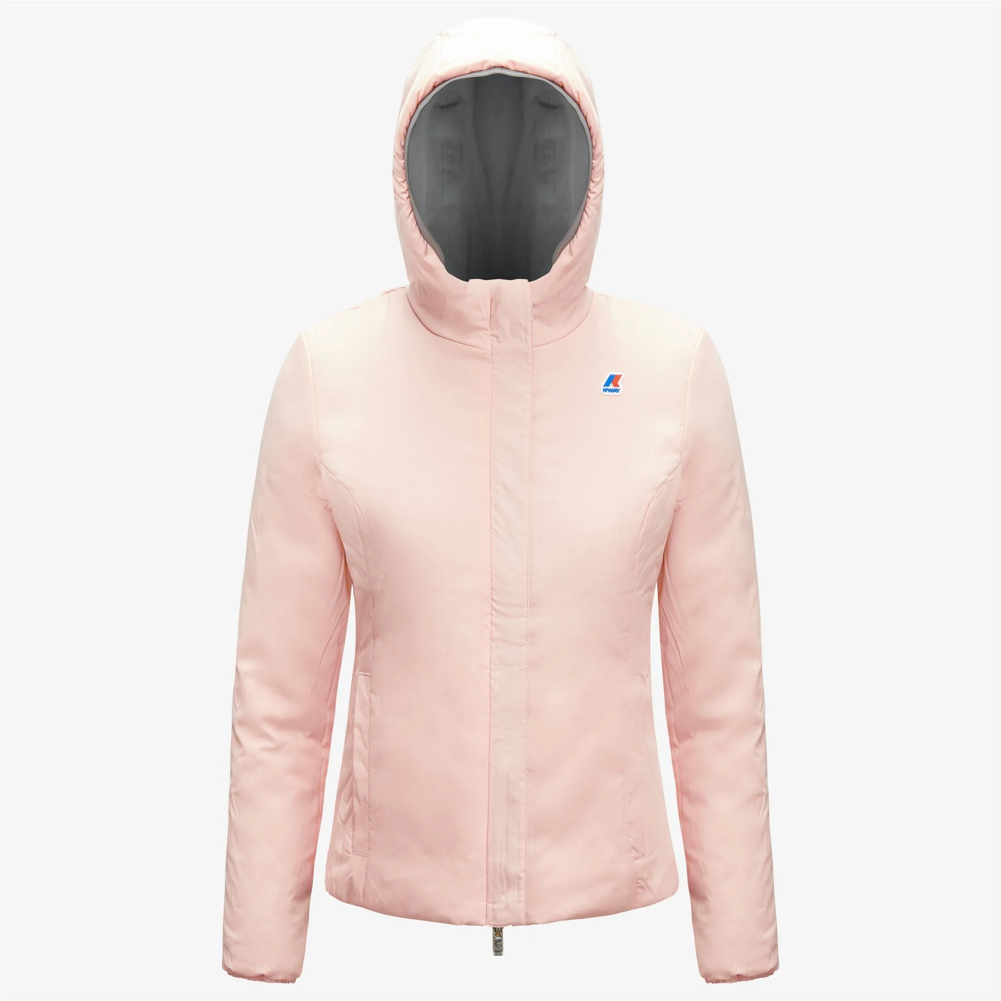 LILY WARM REVERSIBLE - Jackets - Short - Woman - GREY MD STEEL-PINK DAFNE - Image 2