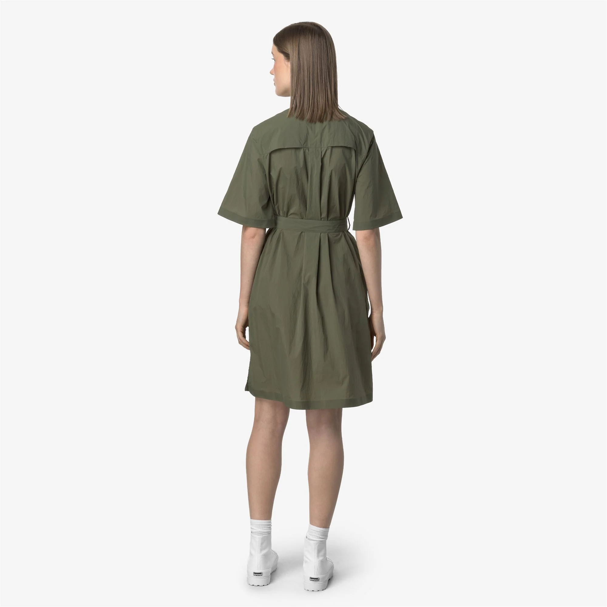 LIZY - Jackets - 3/4 LENGTH - Woman - GREEN LICHEN - Image 5