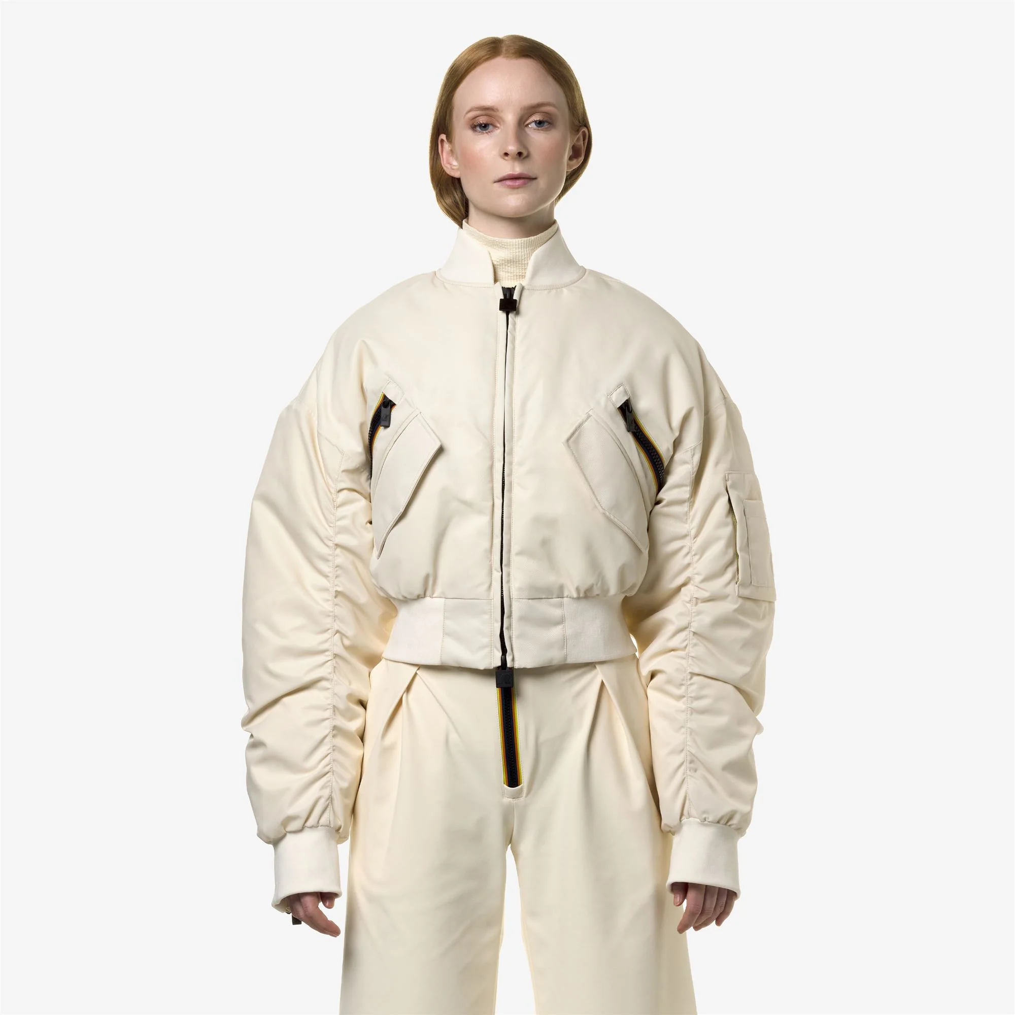 LONCROP THERMO SHINY TWILL - Jackets - Short - Woman - BEIGE SHORTBREAD - Image 3