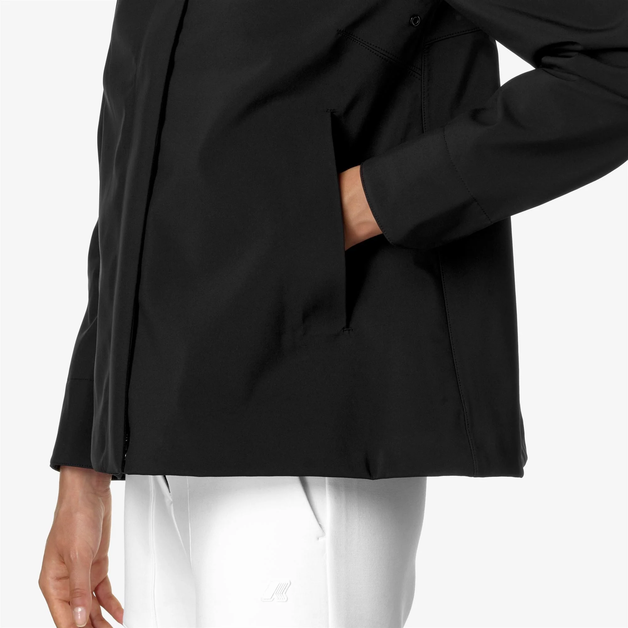 MADALINA BONDED - Jackets - Mid - Woman - BLACK-BLUE DEPTH - Image 2
