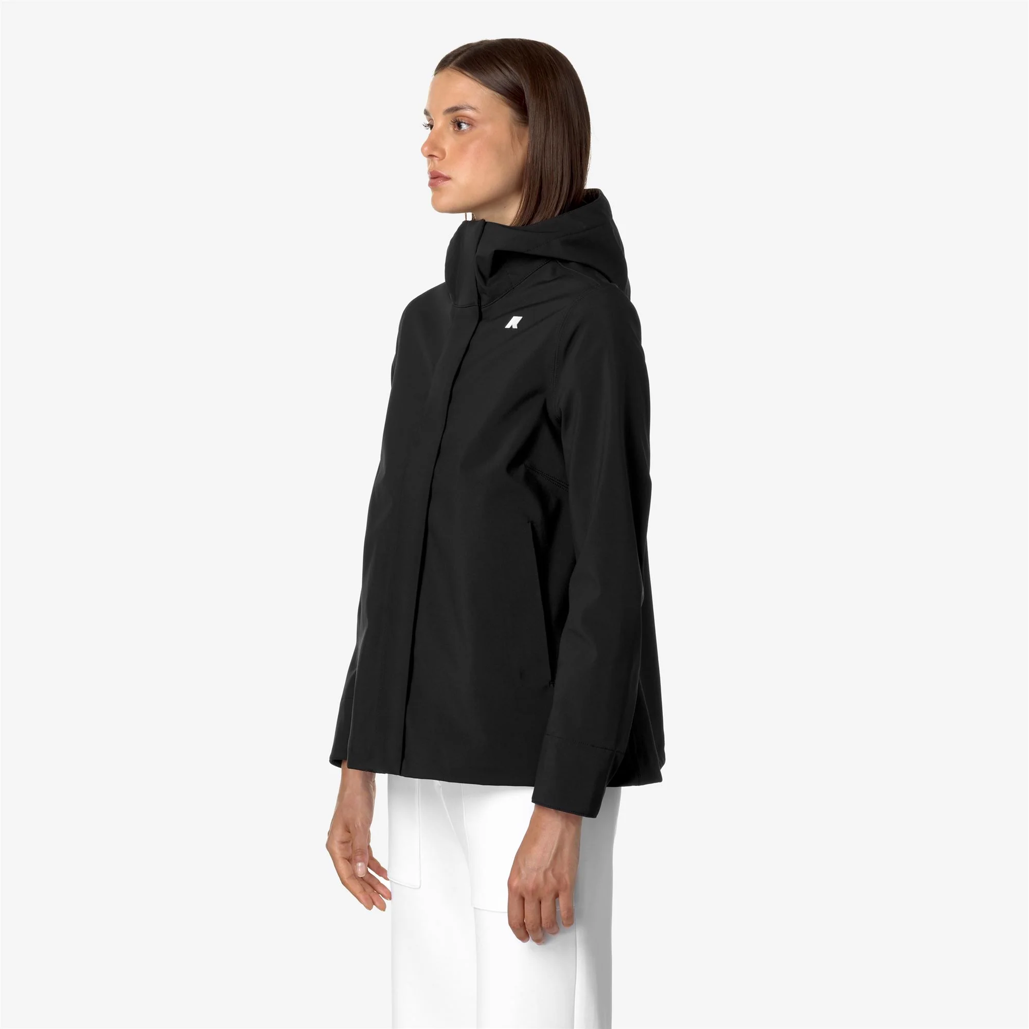 MADALINA BONDED - Jackets - Mid - Woman - BLACK-BLUE DEPTH - Image 4